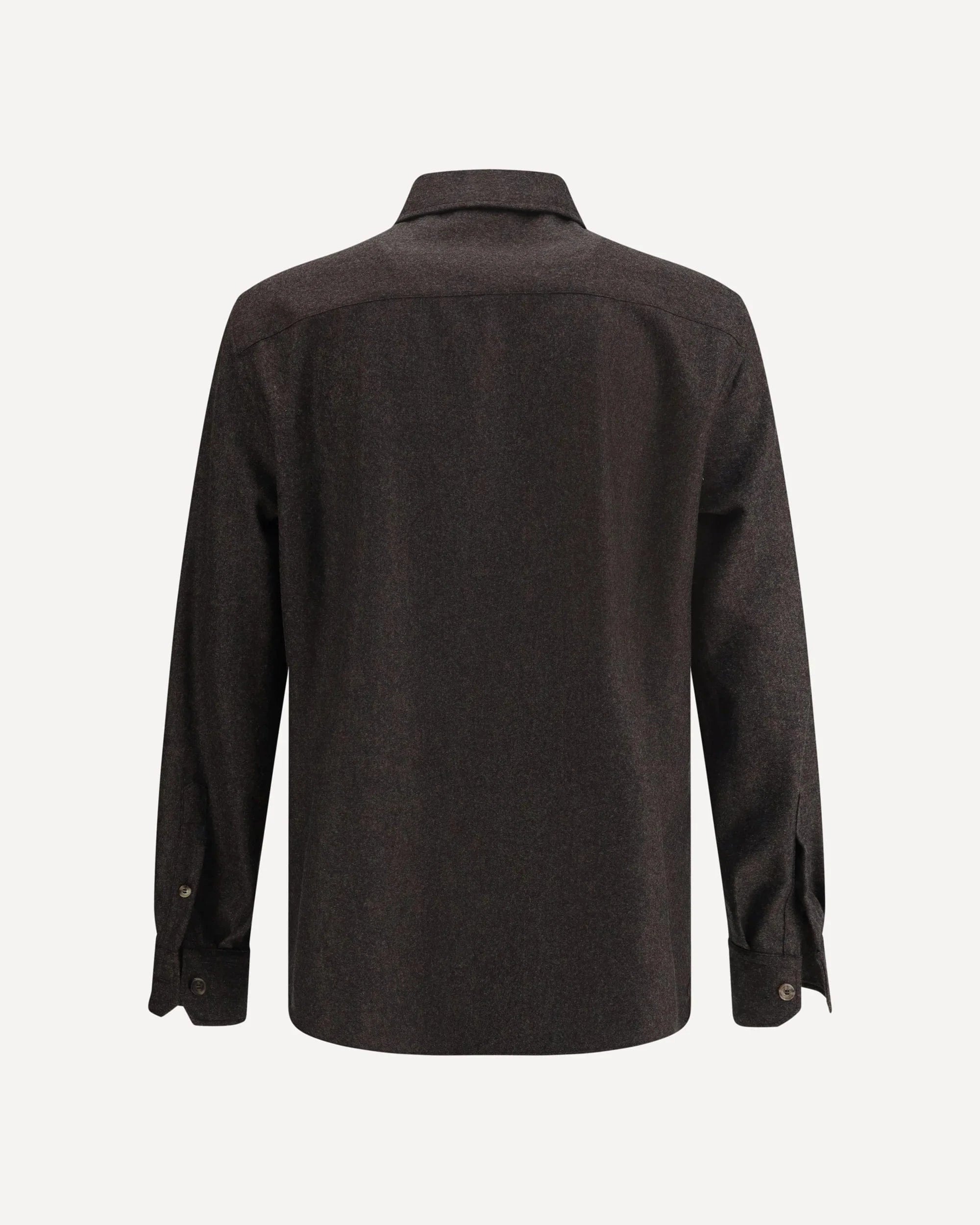 Brunello Cucinelli Wool Flannel Overshirt