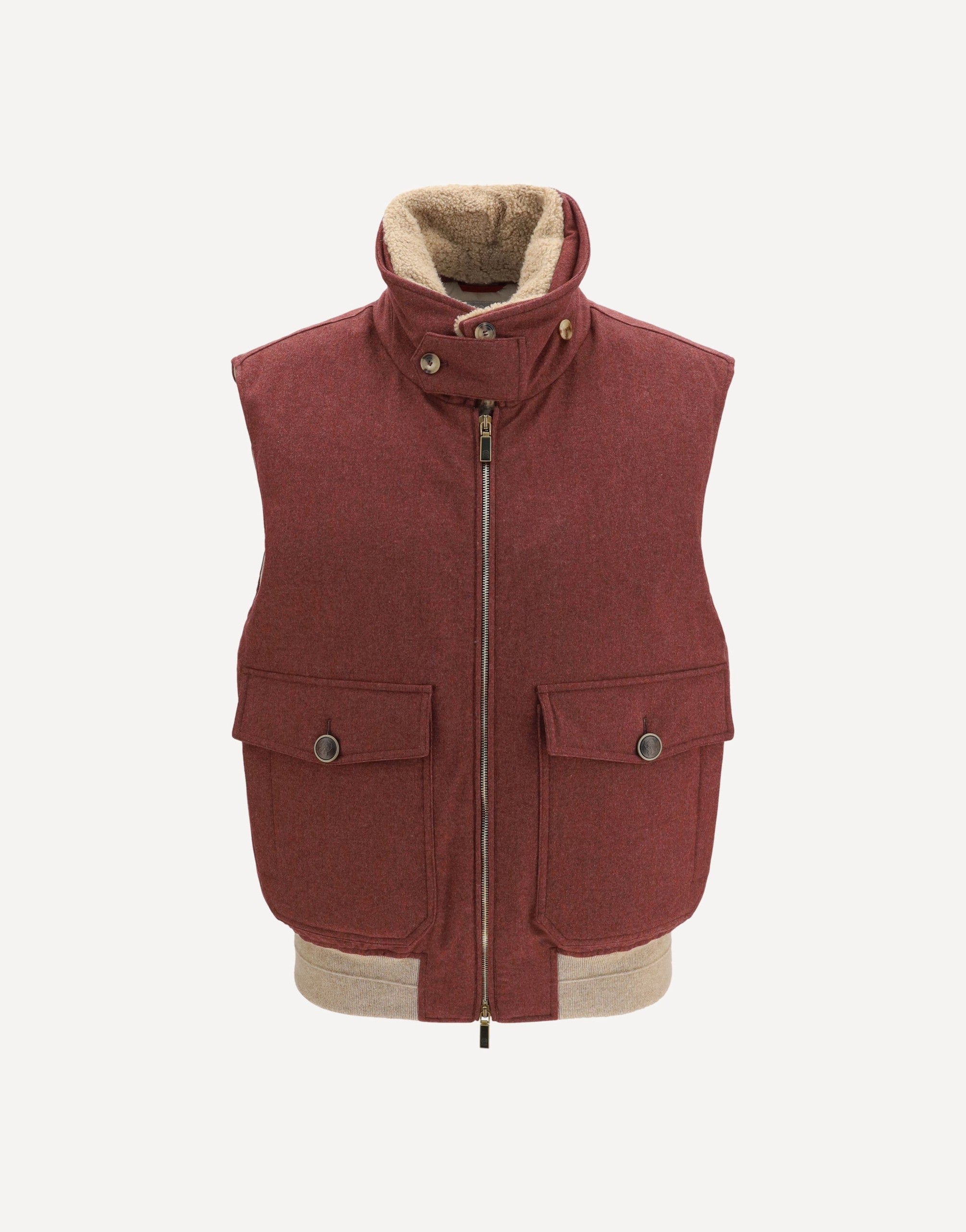 Brunello Cucinelli Wool Padded Vest