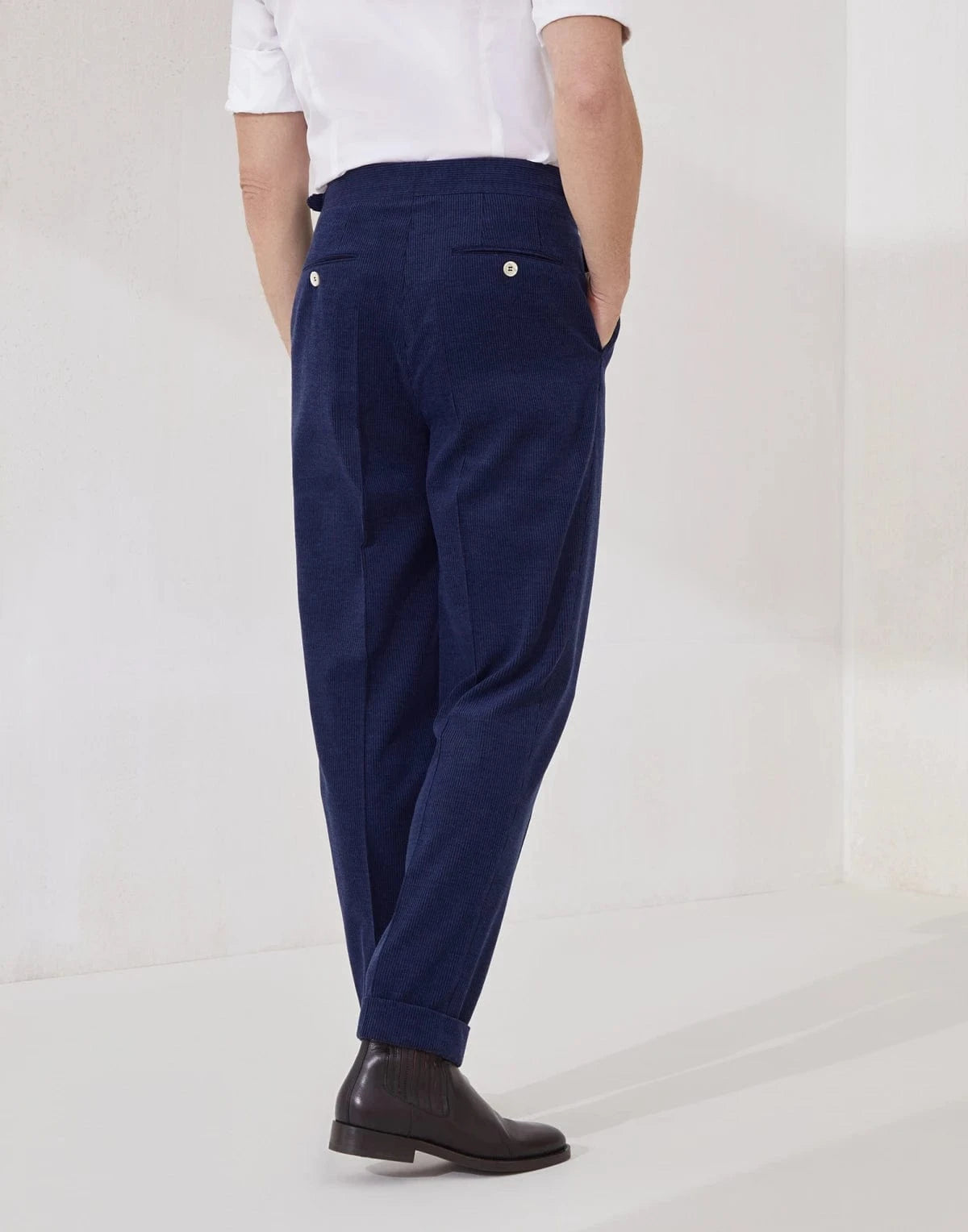 Brunello Cucinelli Wool-Silk Blend Corduroy Double-Breasted Suit