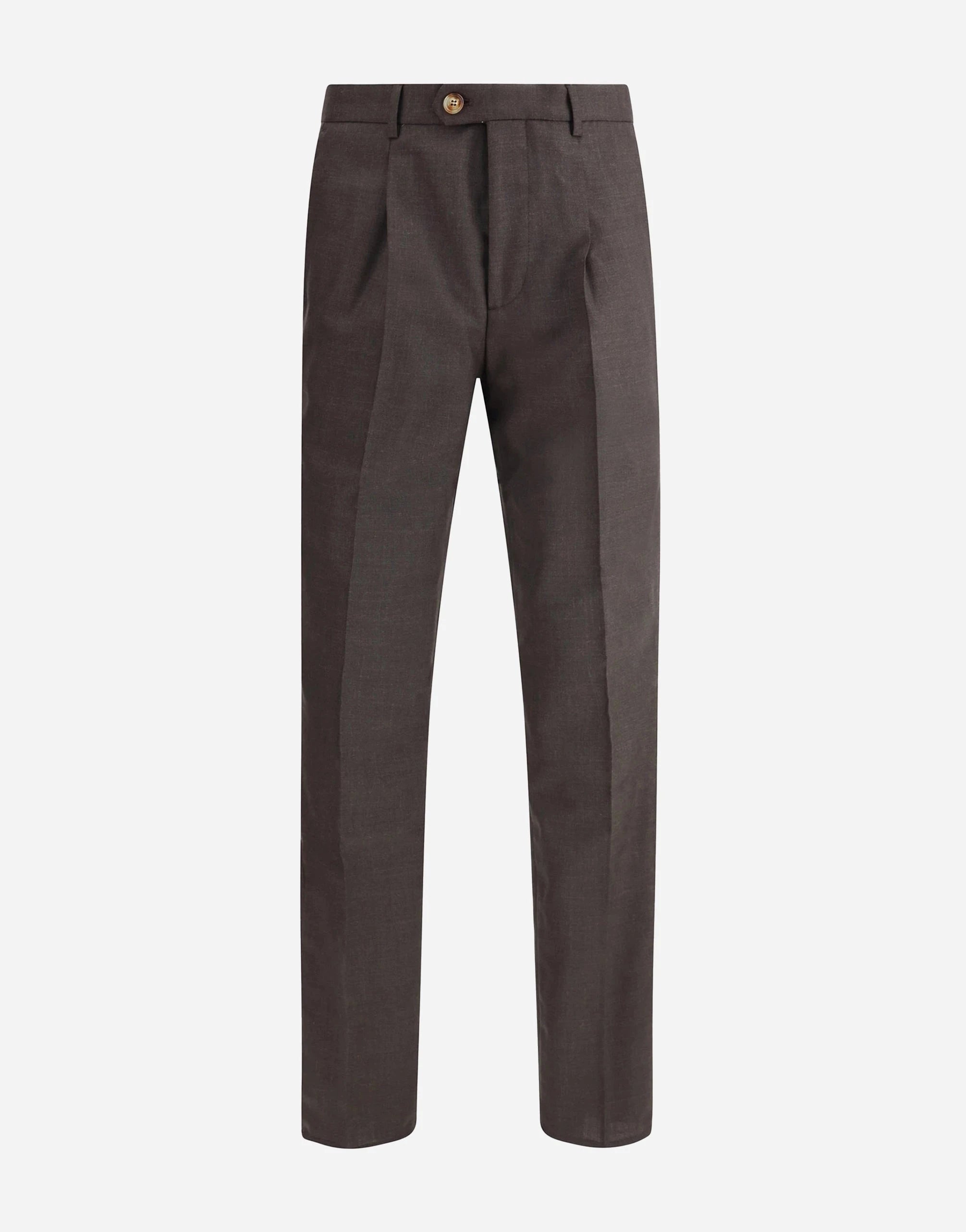 Brunello Cucinelli Wool Tapered Trousers