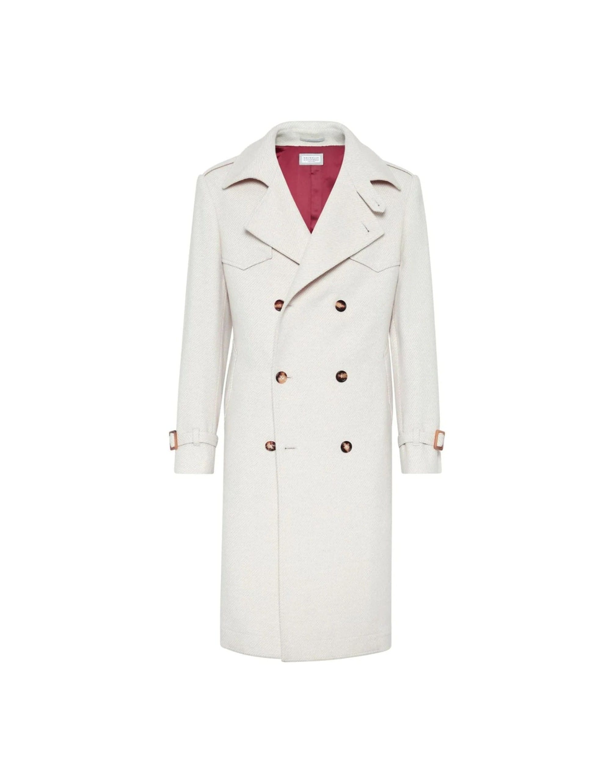 Brunello Cucinelli Wool Trench Coat