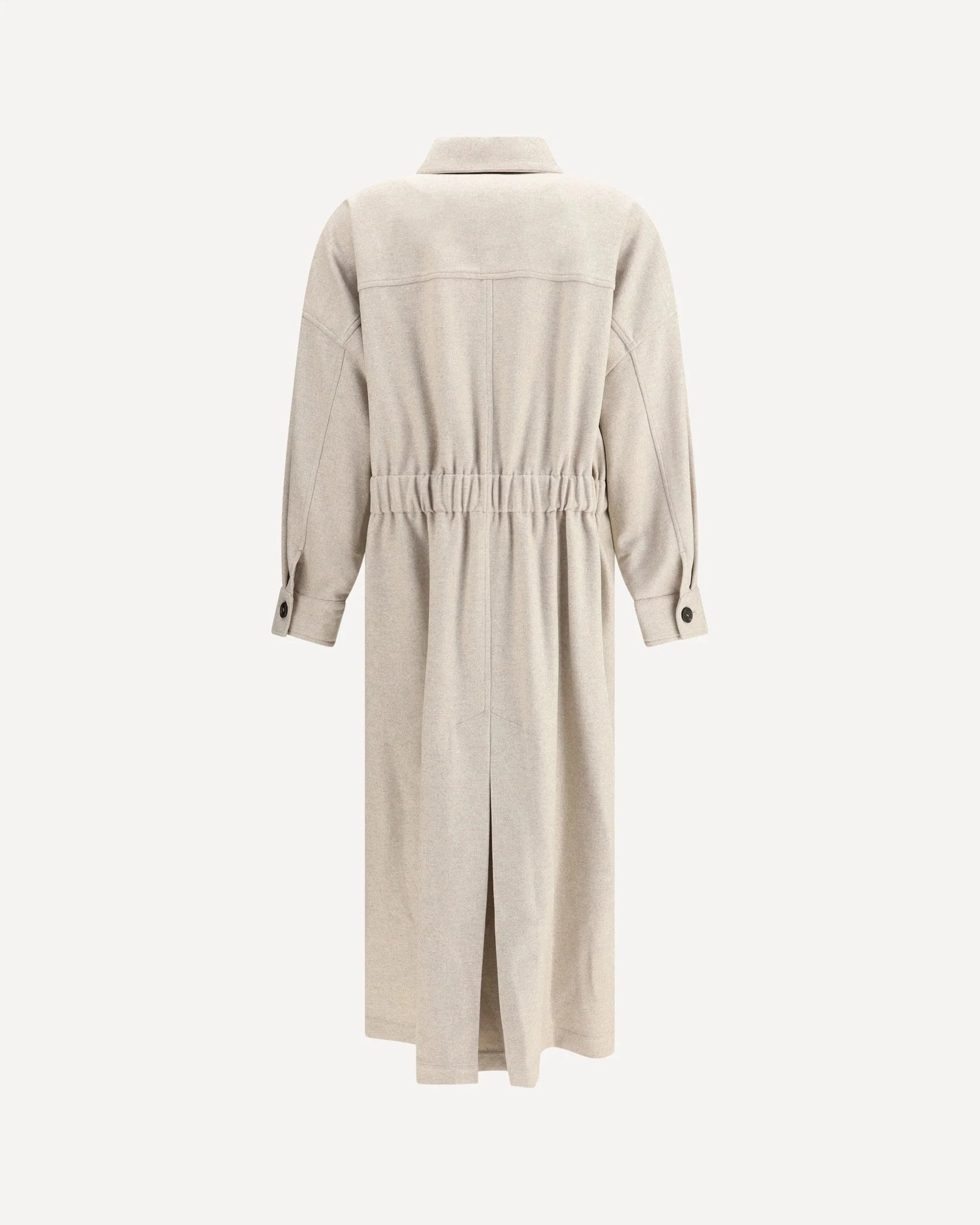 Brunello Cucinelli Wool Wrap Coat