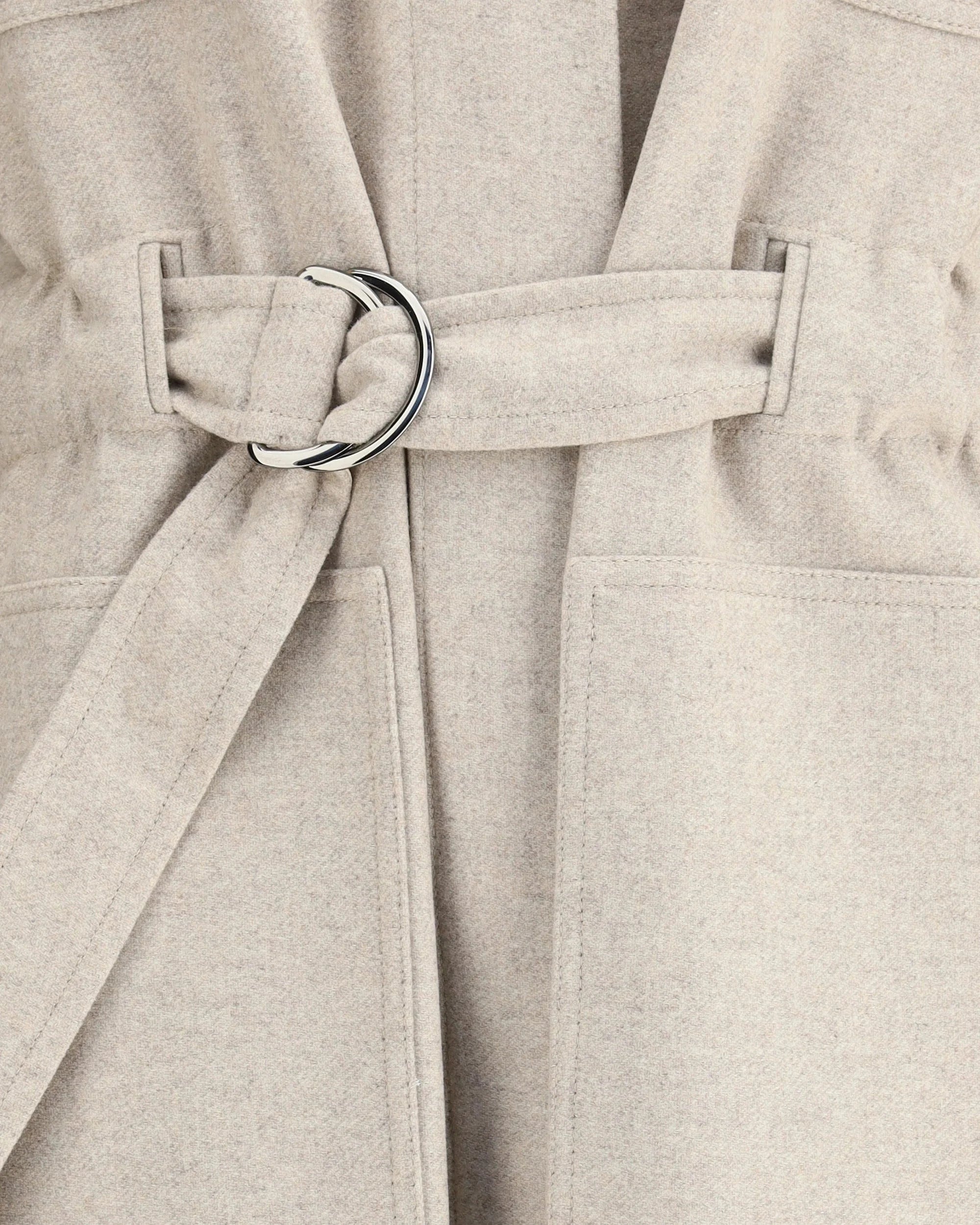 Brunello Cucinelli Wool Wrap Coat