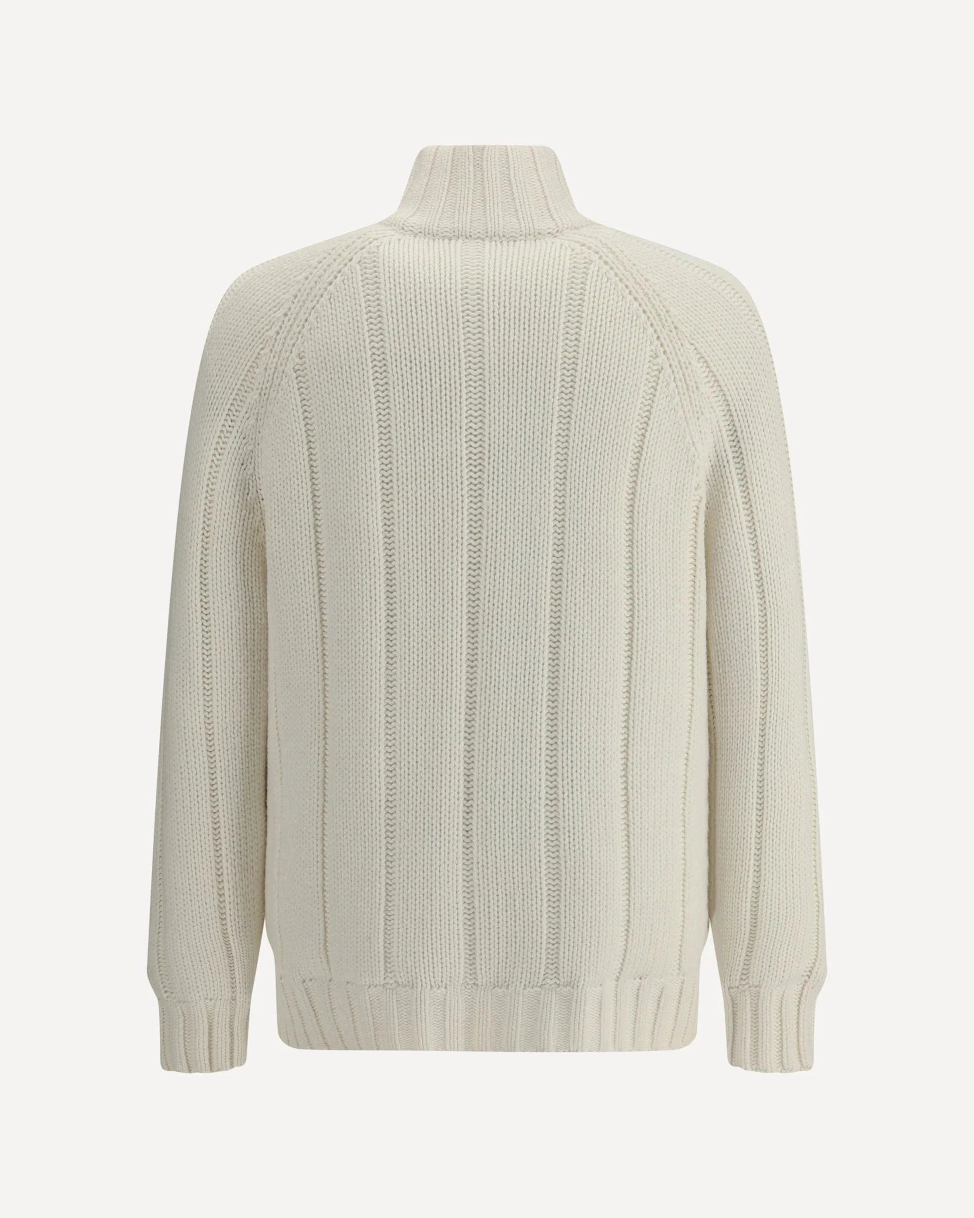 Brunello Cucinelli Zip-up Ribbed-Knit Jacket