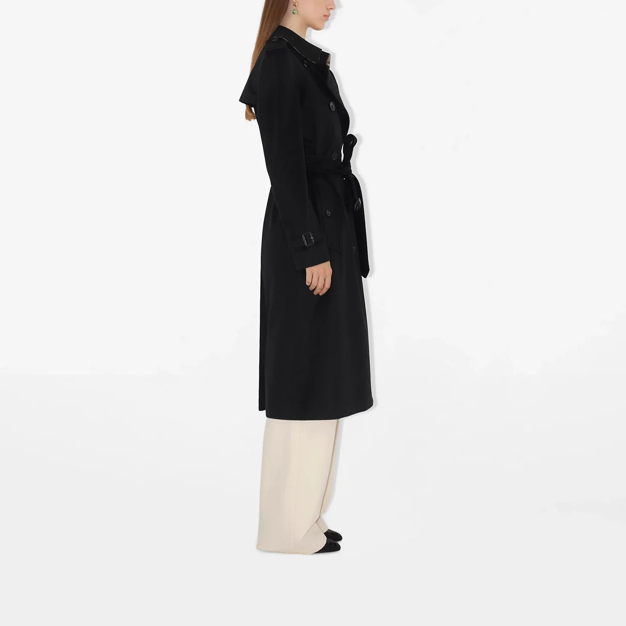 Burberry Cashmere Kensington Trench Coat