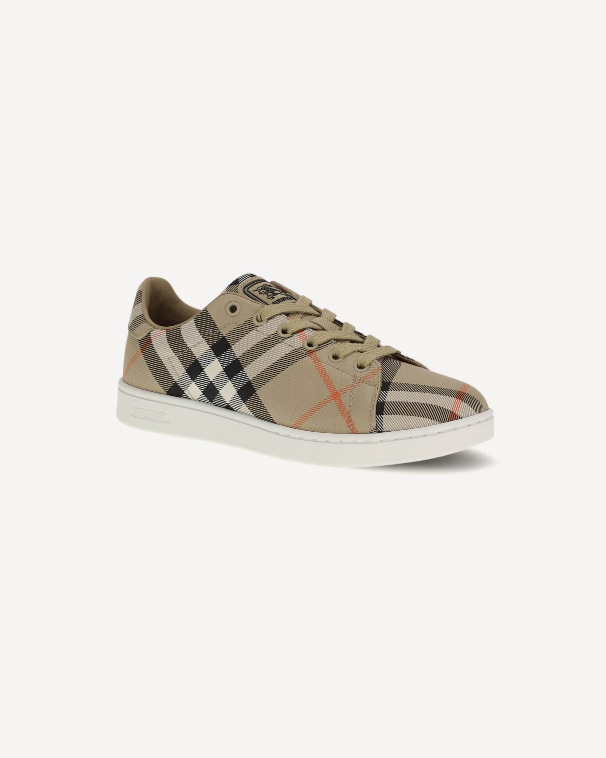 Burberry Check Canvas Set Sneakers - alternate view