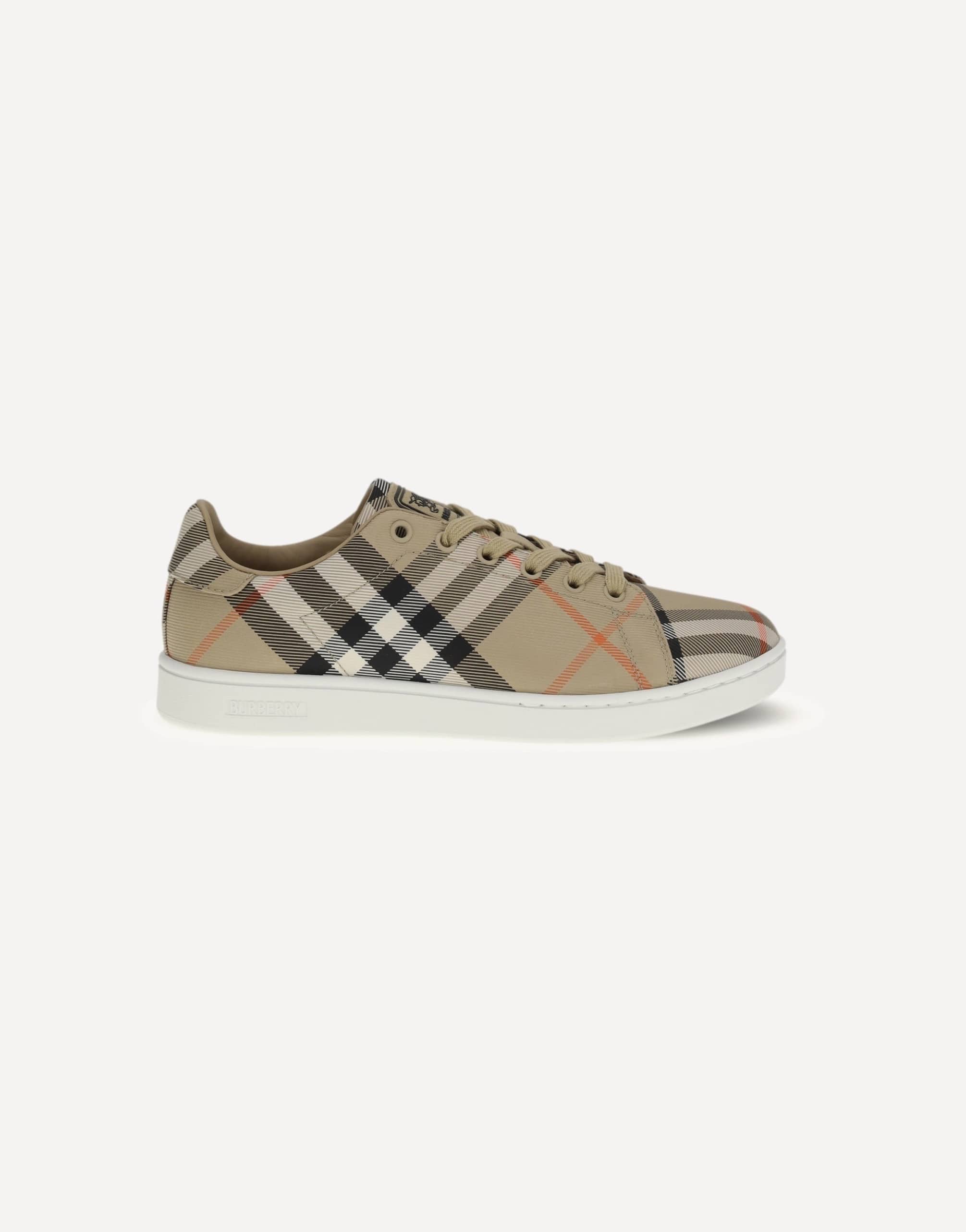 Burberry Check Canvas Set Sneakers