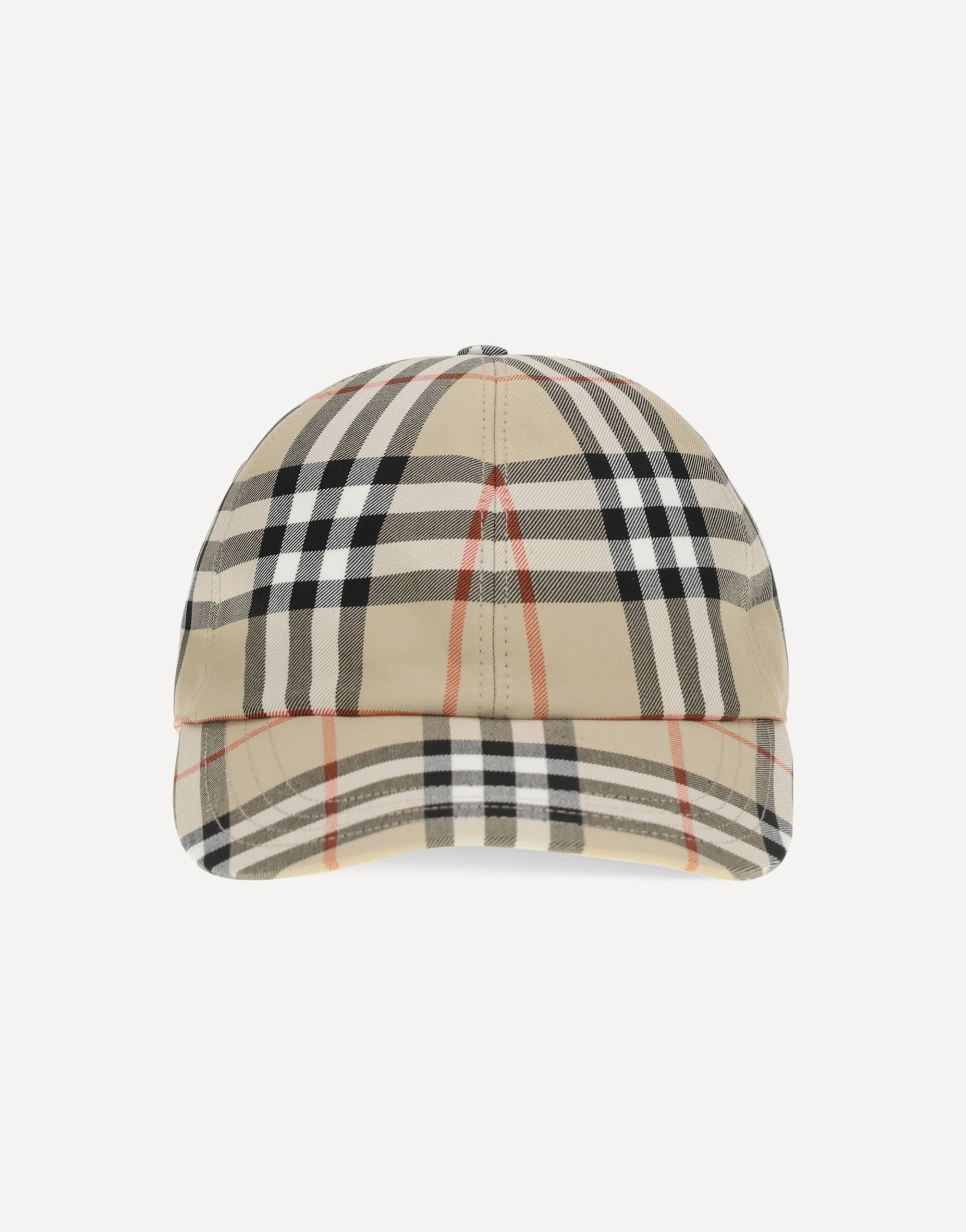 Burberry Burberry Check Cotton Baseball Cap