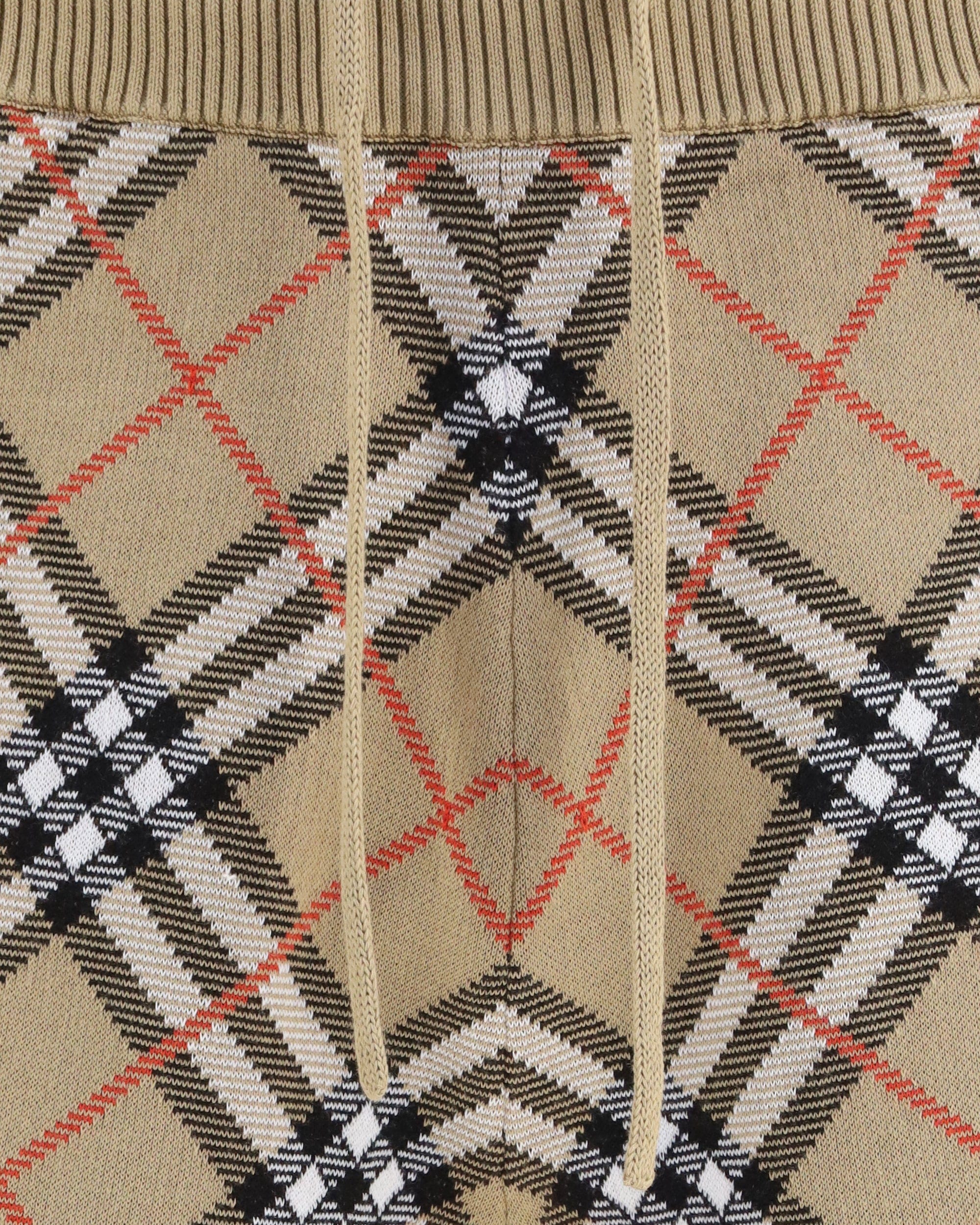 Burberry Burberry Check Cotton Blend Shorts