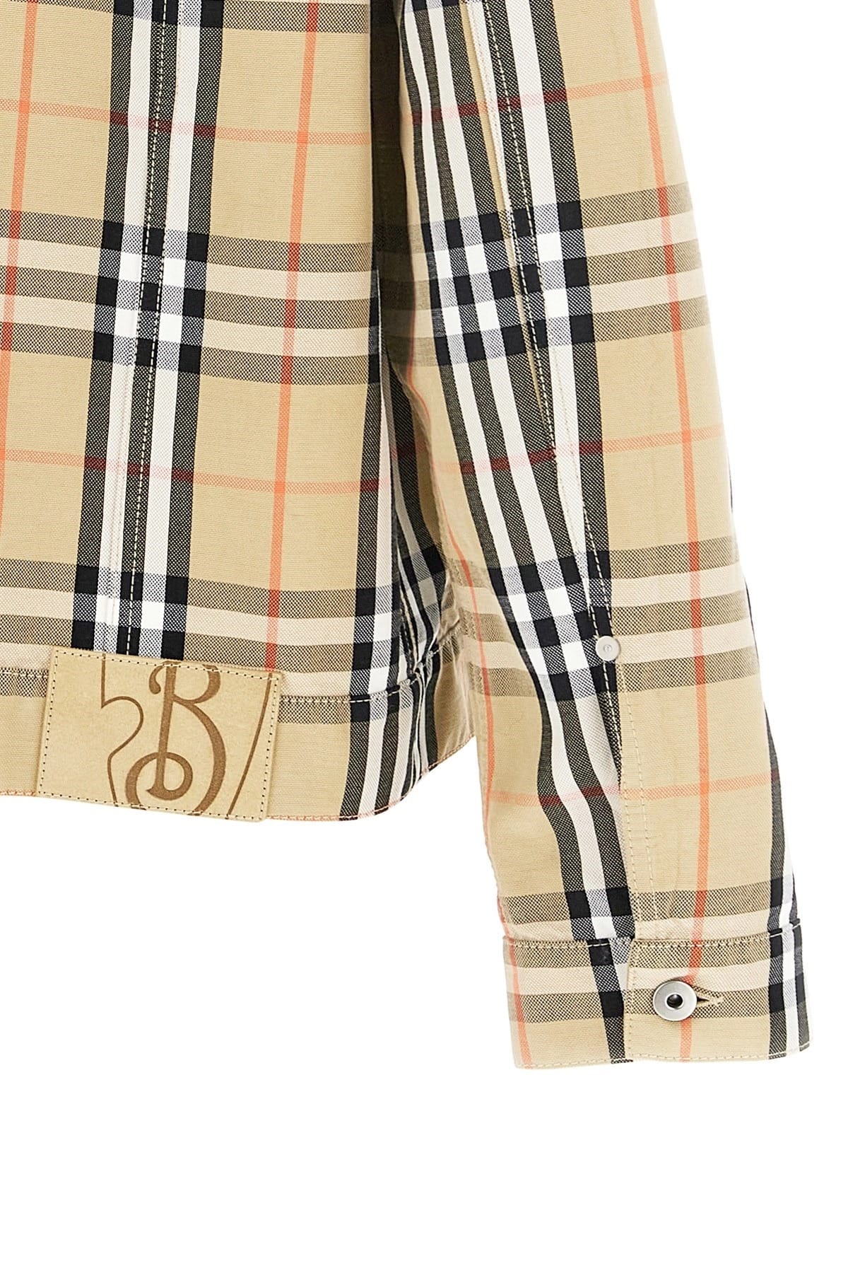 Burberry Burberry Check Cotton Jacket