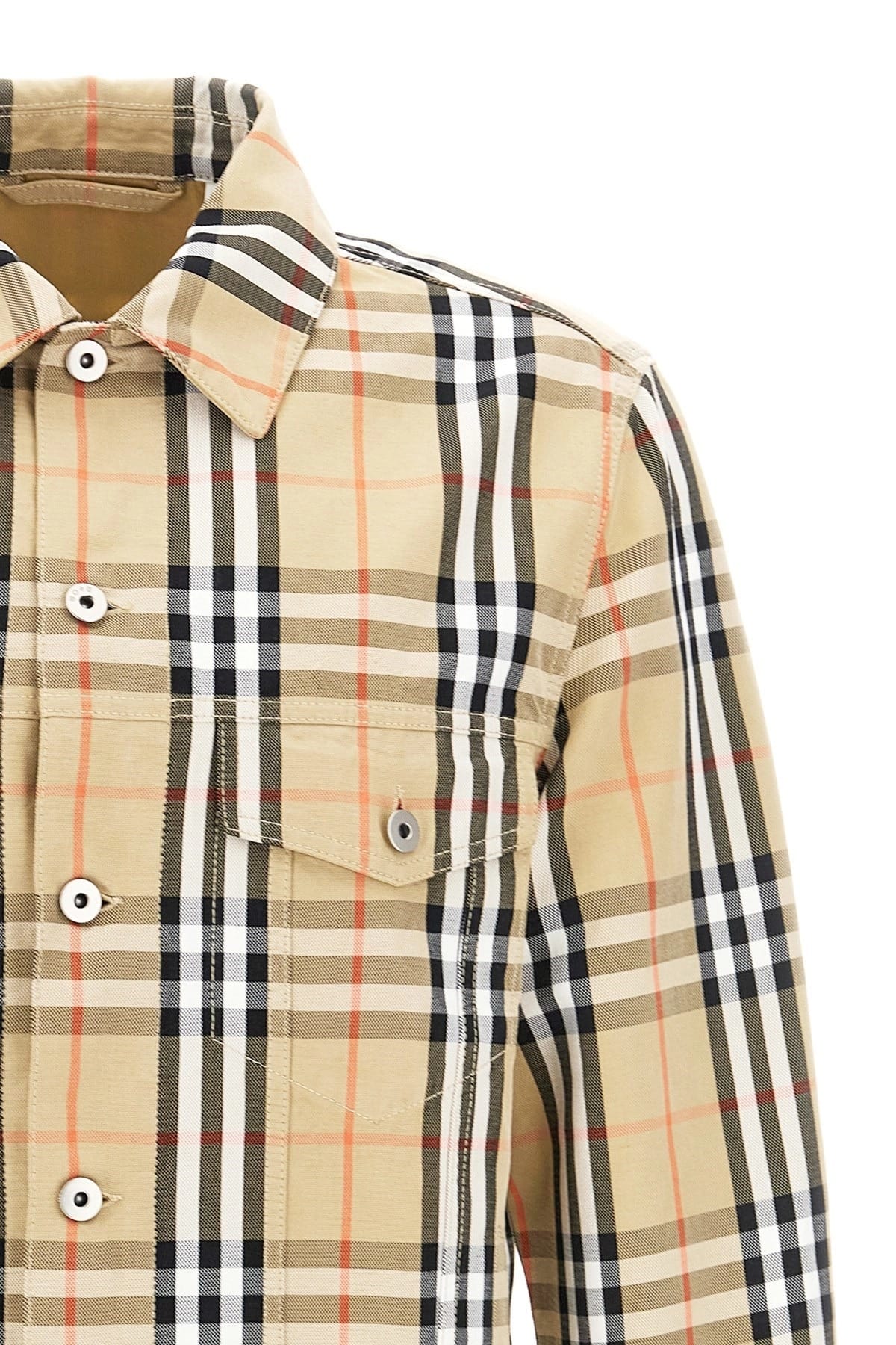 Burberry Burberry Check Cotton Jacket
