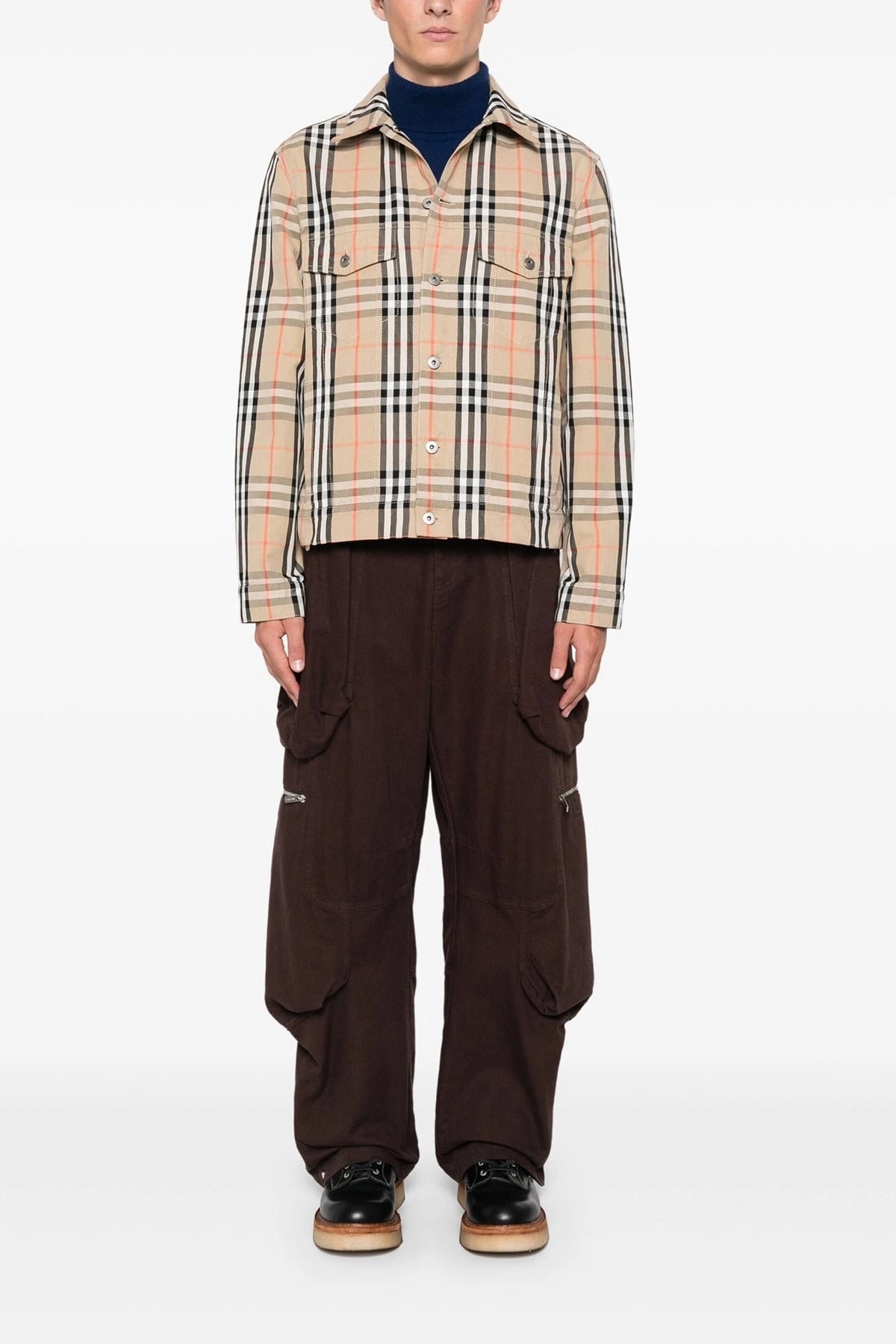 Burberry Burberry Check Cotton Jacket