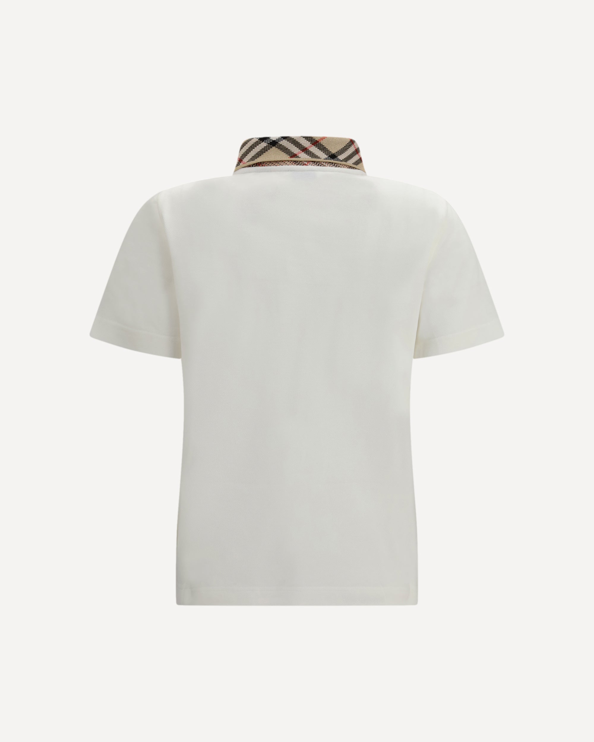 Burberry Check Cotton Polo Shirt