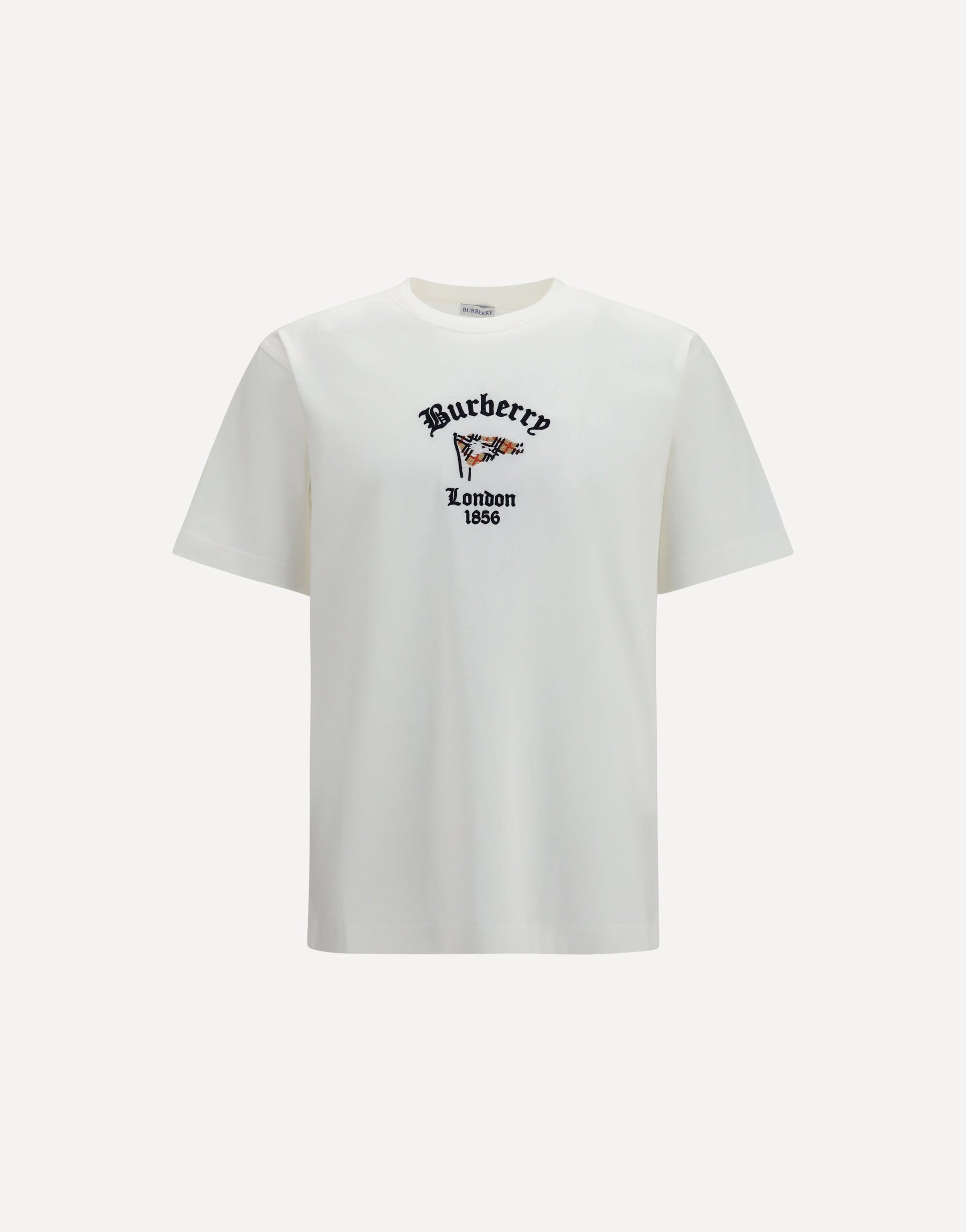 Burberry Check katoenen T-shirt