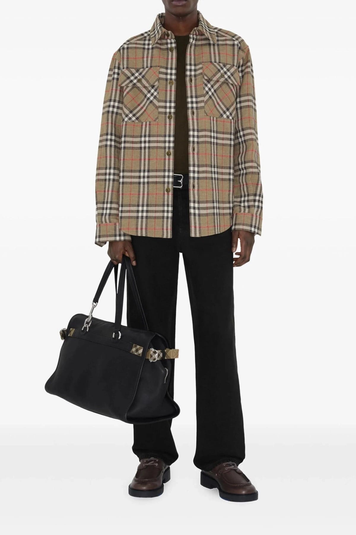 Burberry Check Double Face Shirt - alternate view