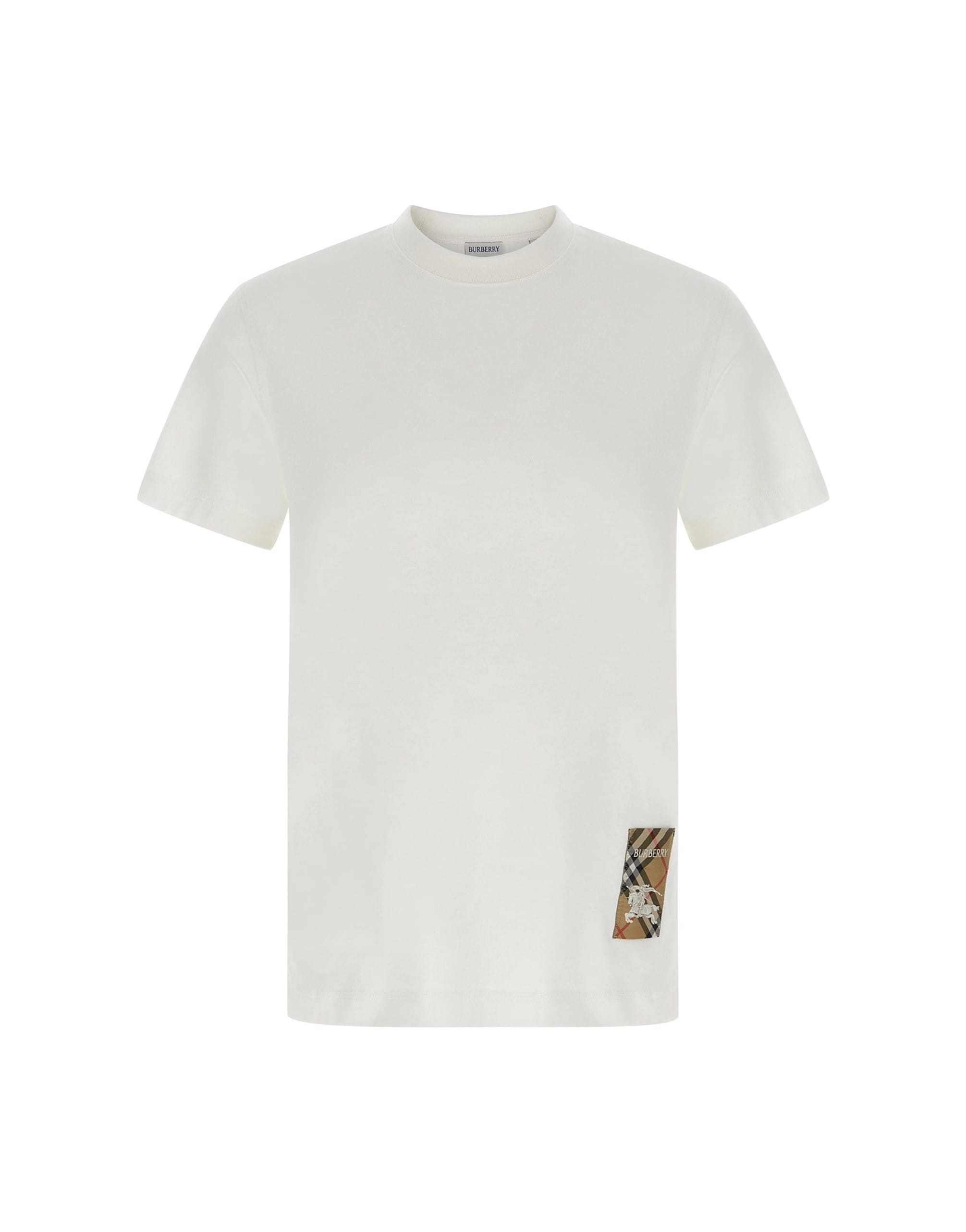 Burberry Burberry Check Patch T-Shirt
