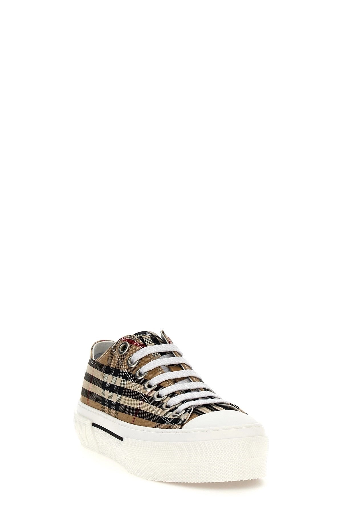 Sneakers con stampa Check Burberry