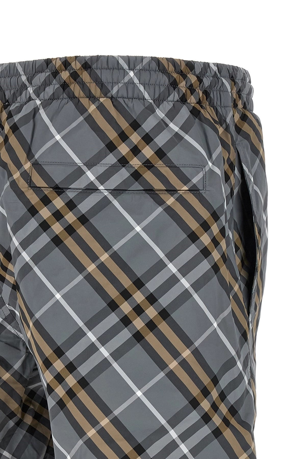 Burberry Burberry Check Print Swim Shorts