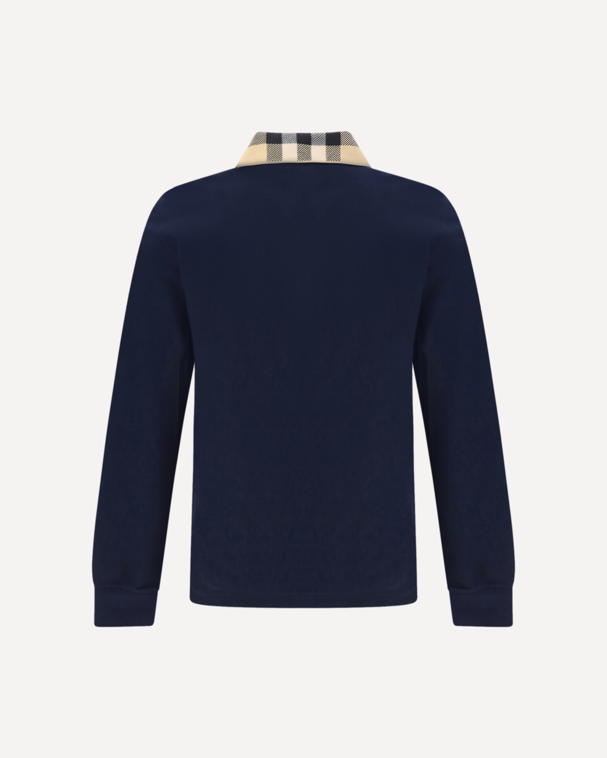 Burberry Cody Long Sleeve Cotton Polo - alternate view