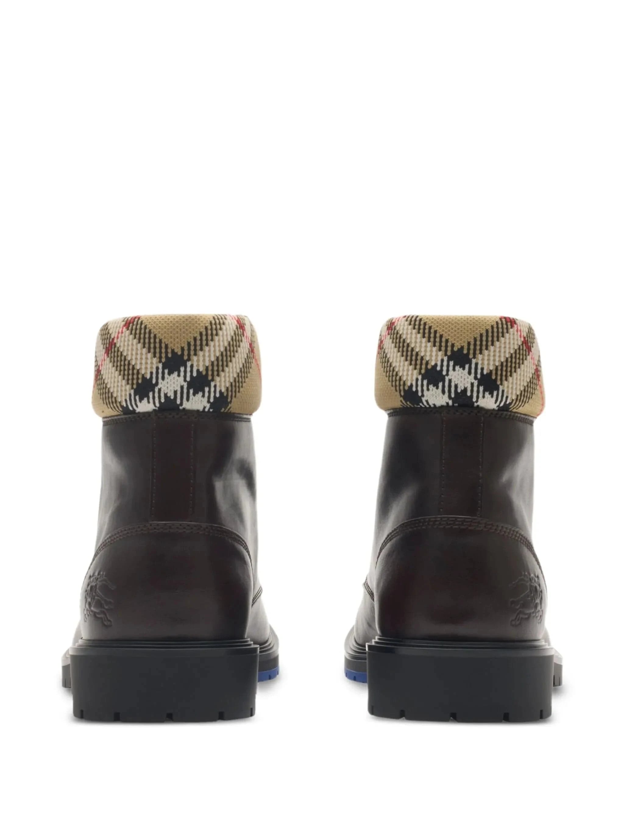 Burberry Combat Rogue Leather Boots