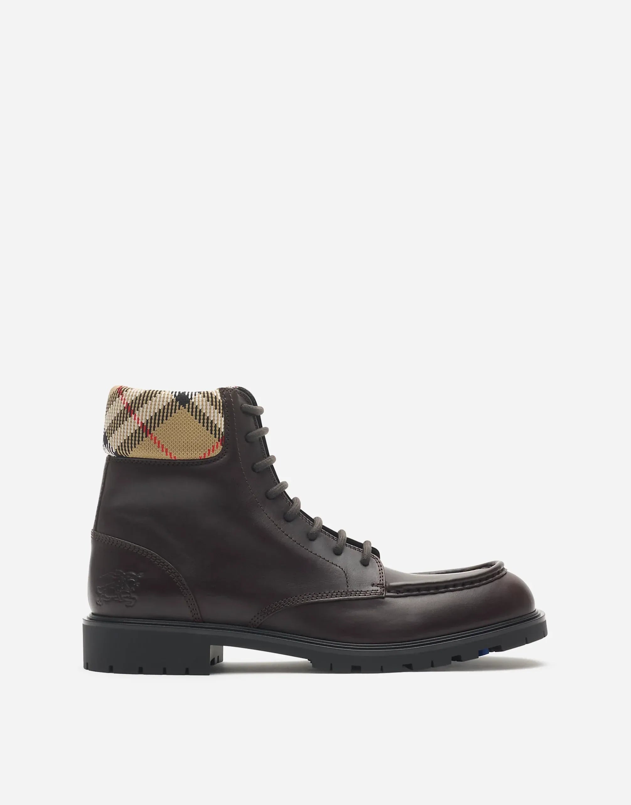 Burberry Combat Rogue Leather Boots