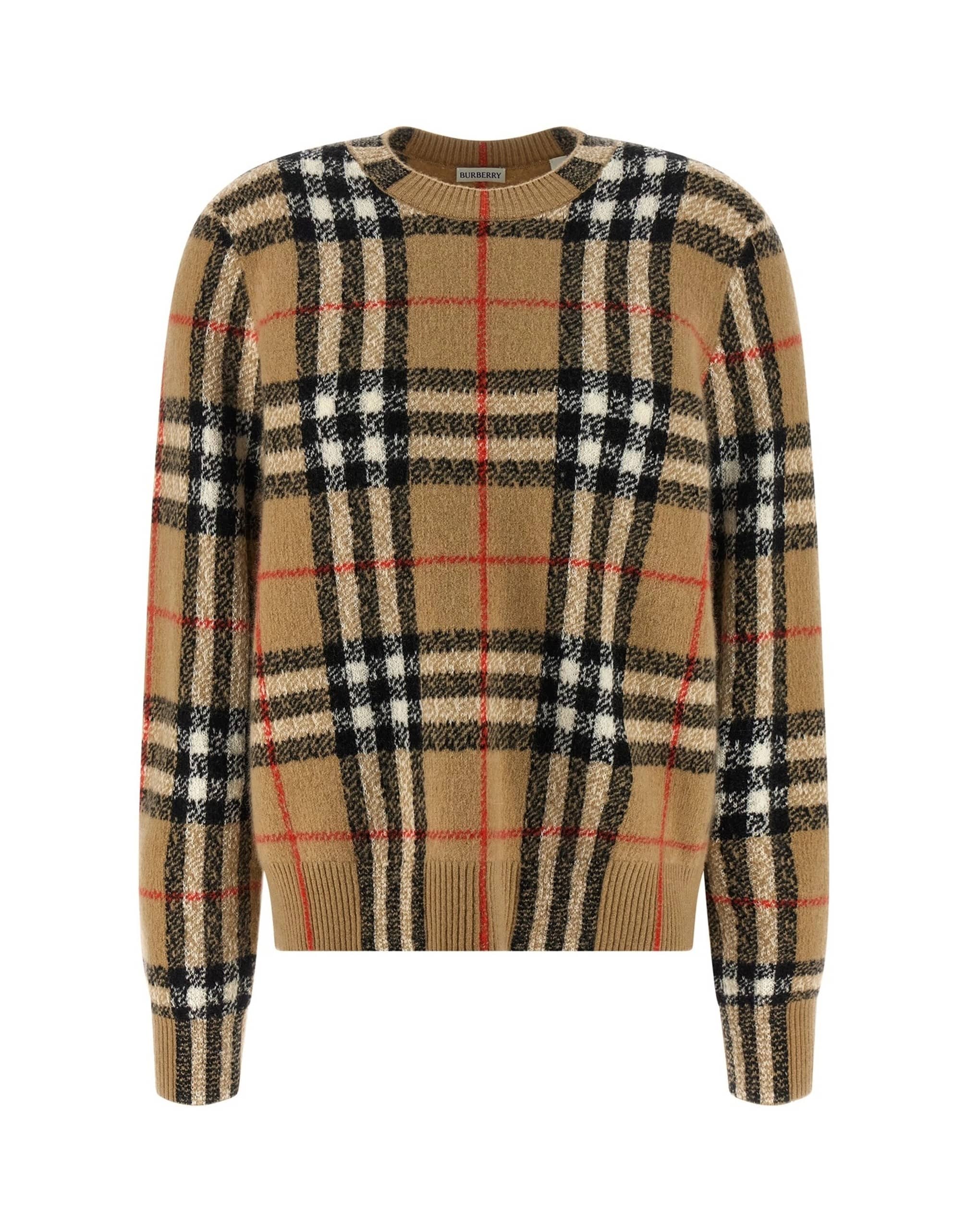 Burberry Burberry Constance Check Sweater