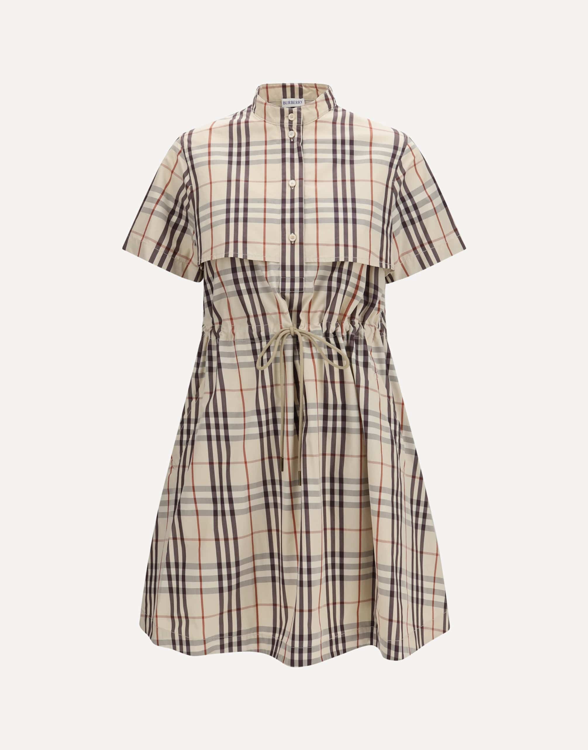 Burberry Burberry Cotton Check Dress