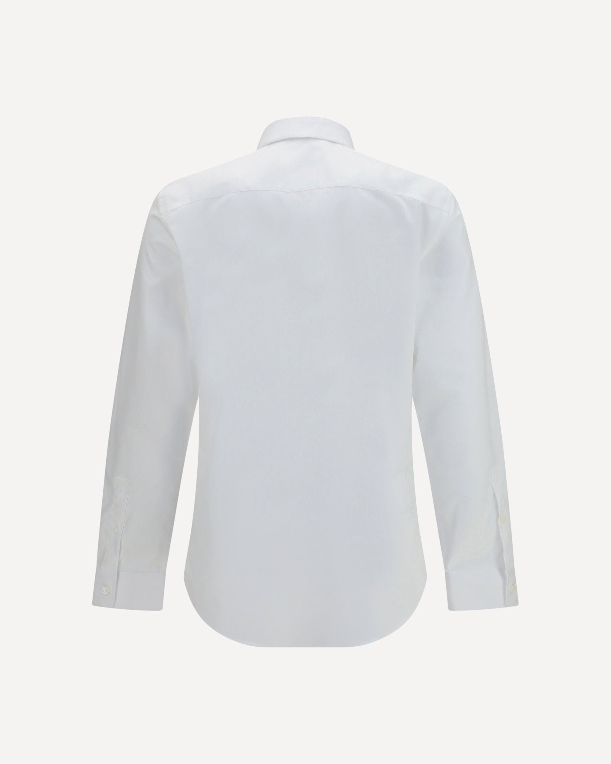 Burberry Burberry Cotton Shirt With Check Trims
