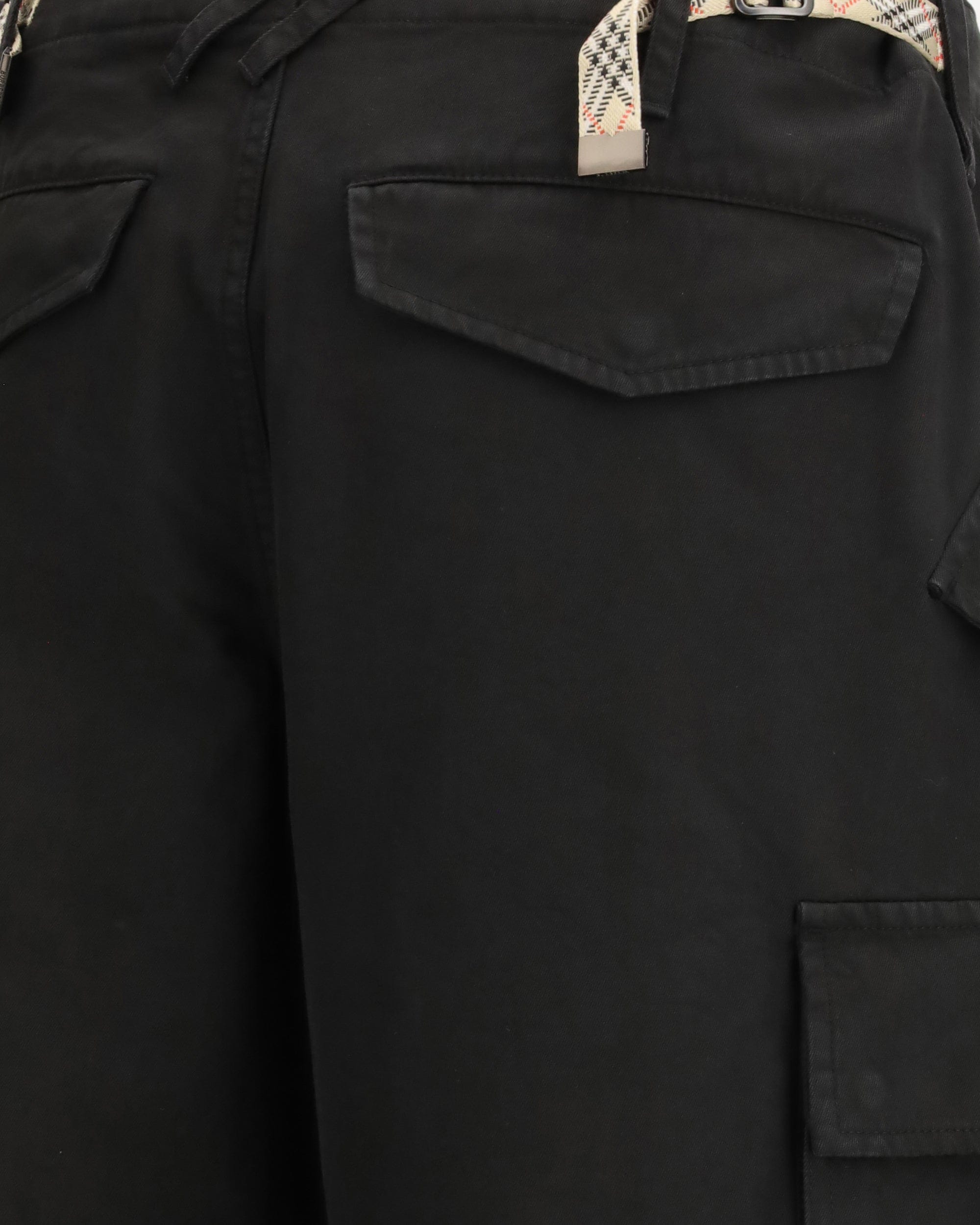 Burberry Cotton Twill Cargo Trousers