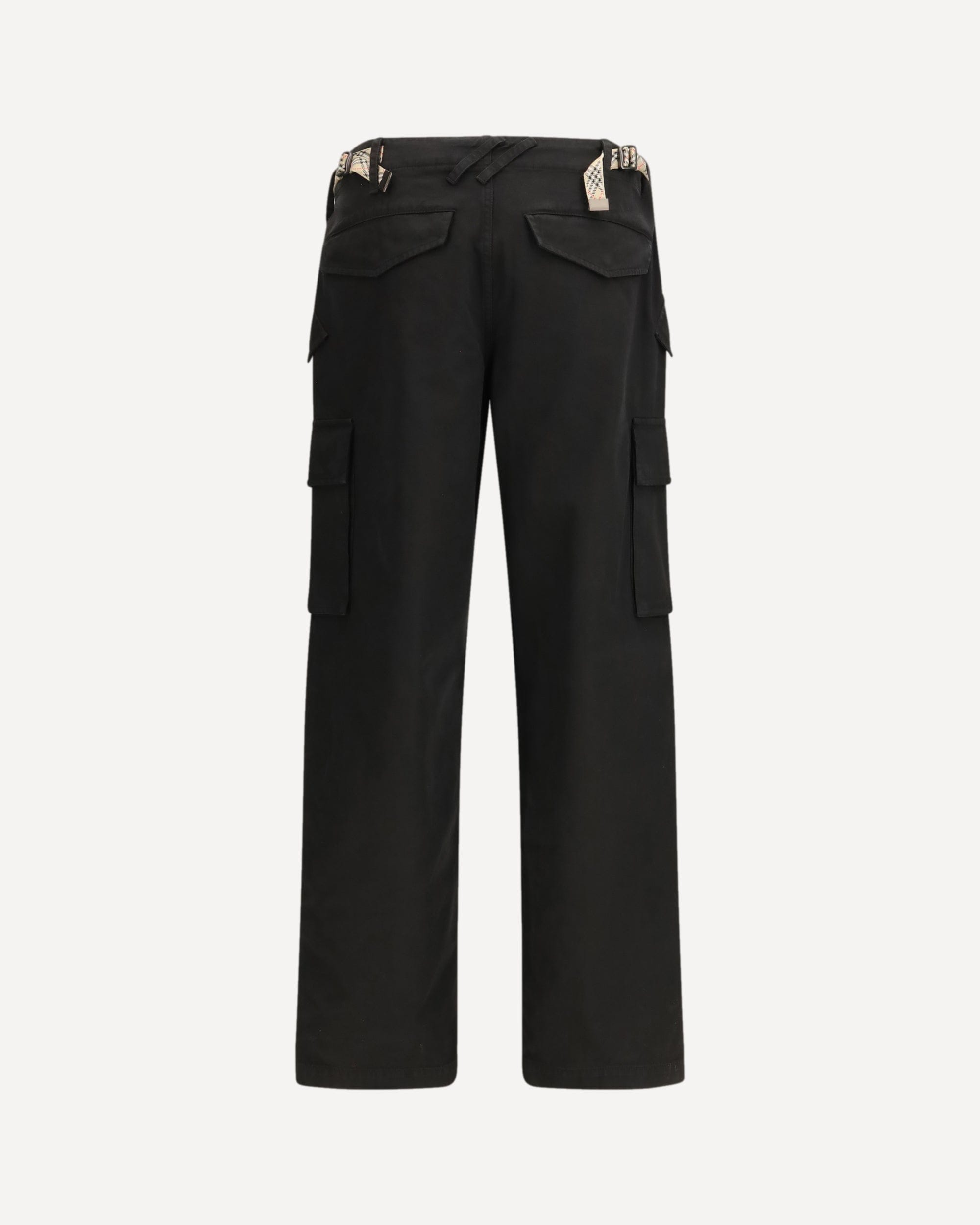 Burberry Cotton Twill Cargo Trousers - alternate view