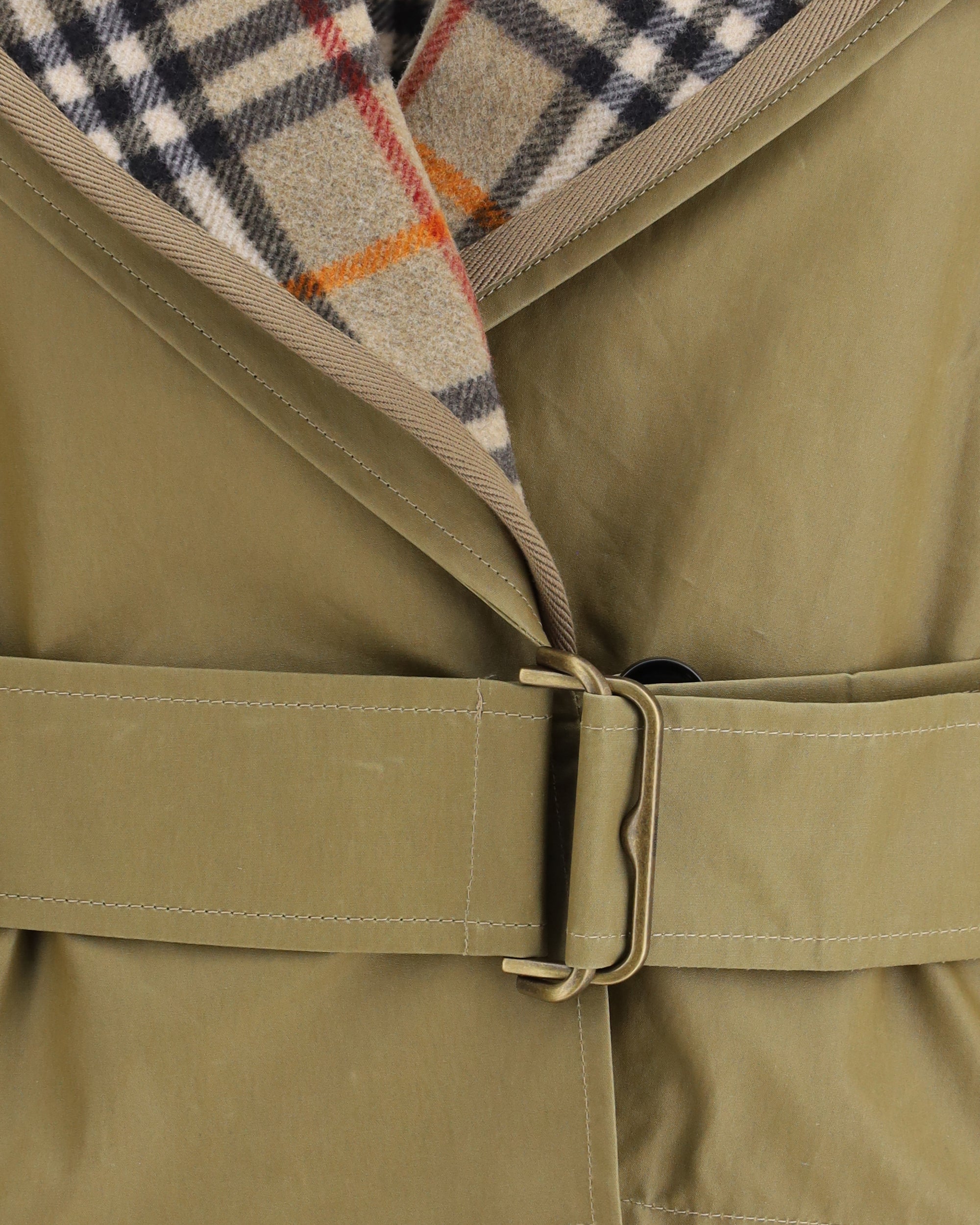 Burberry Cropped Cotton Jacket