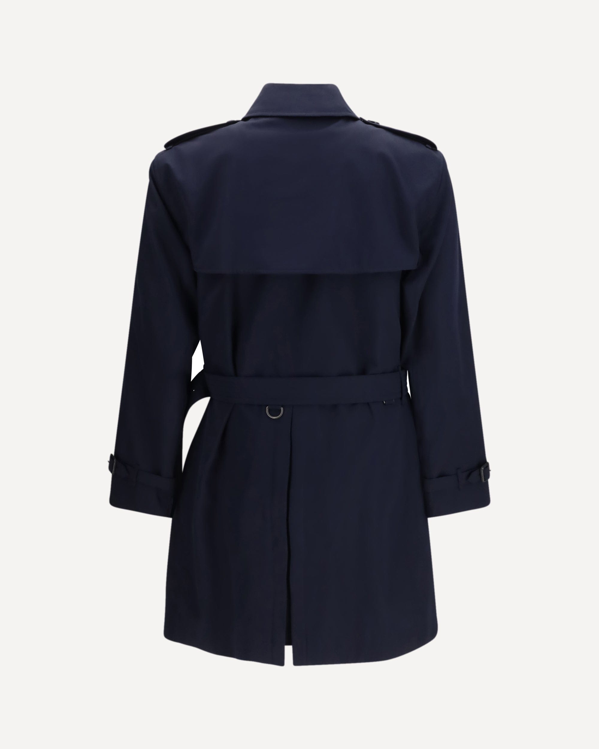 Dubbelrijige trenchcoat met ceintuur - alternate view