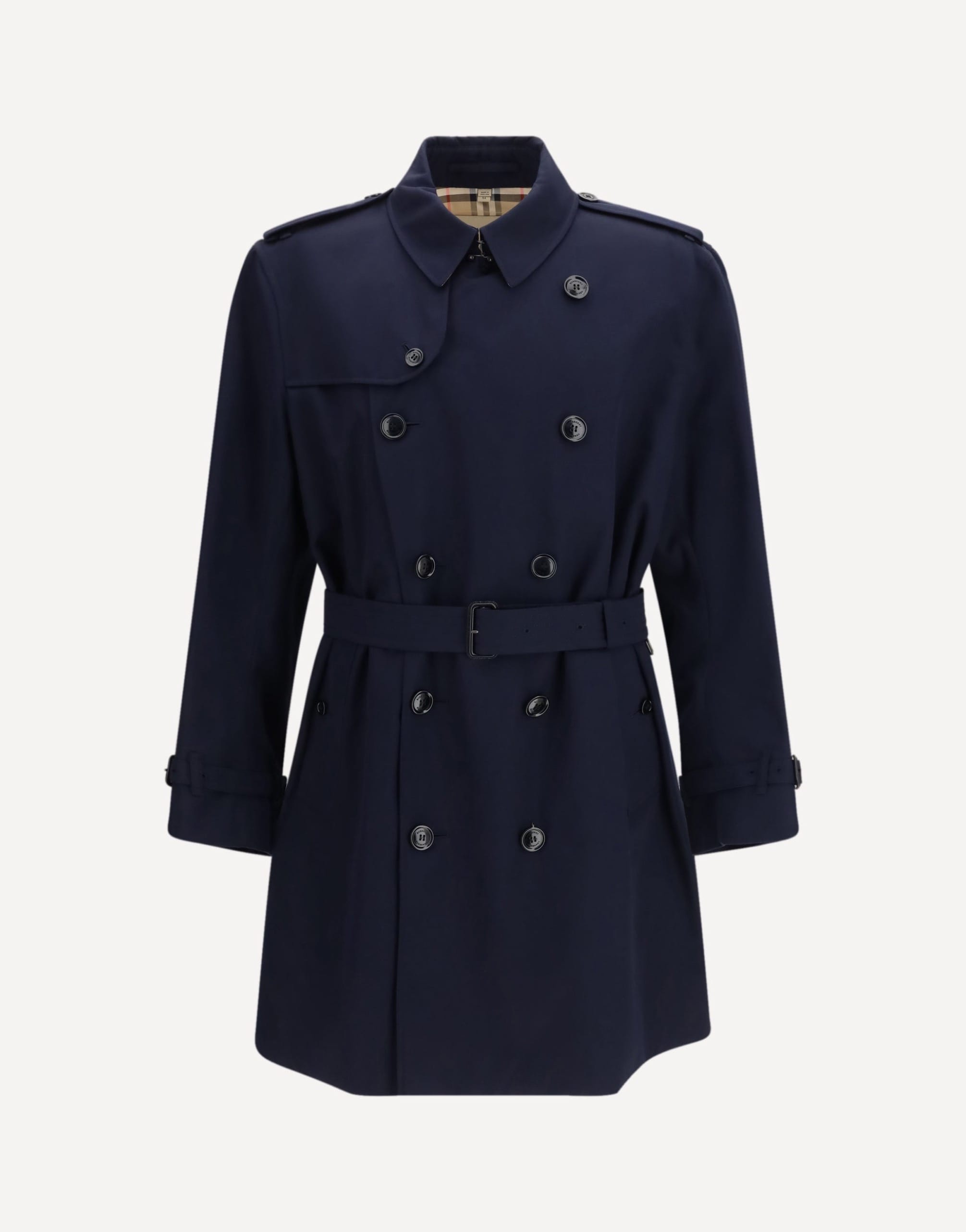 Burberry Double-Breasted Belted Trench Coat