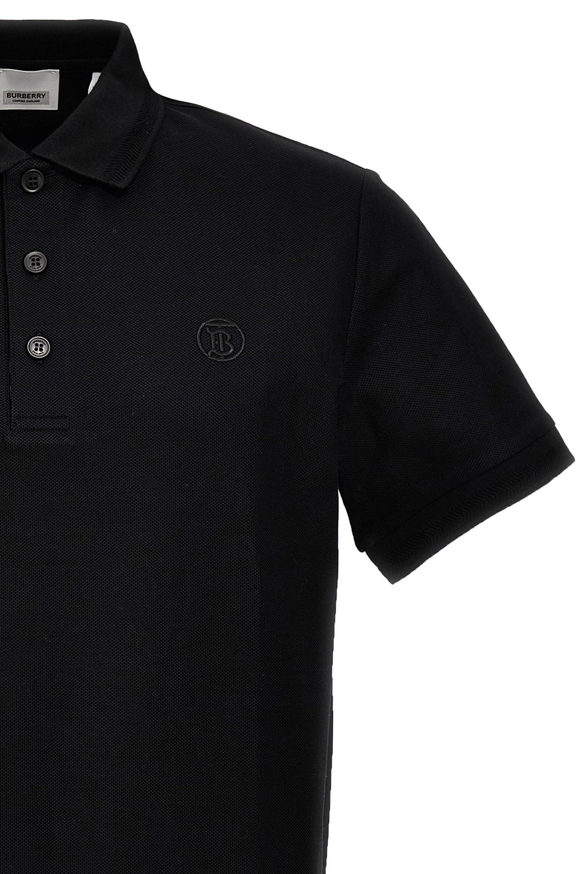 Burberry Burberry Eddie Cotton Piqué Polo Shirt