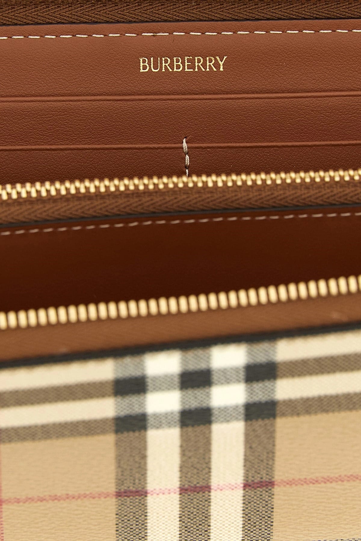 Burberry Burberry Elmore Check Print Wallet
