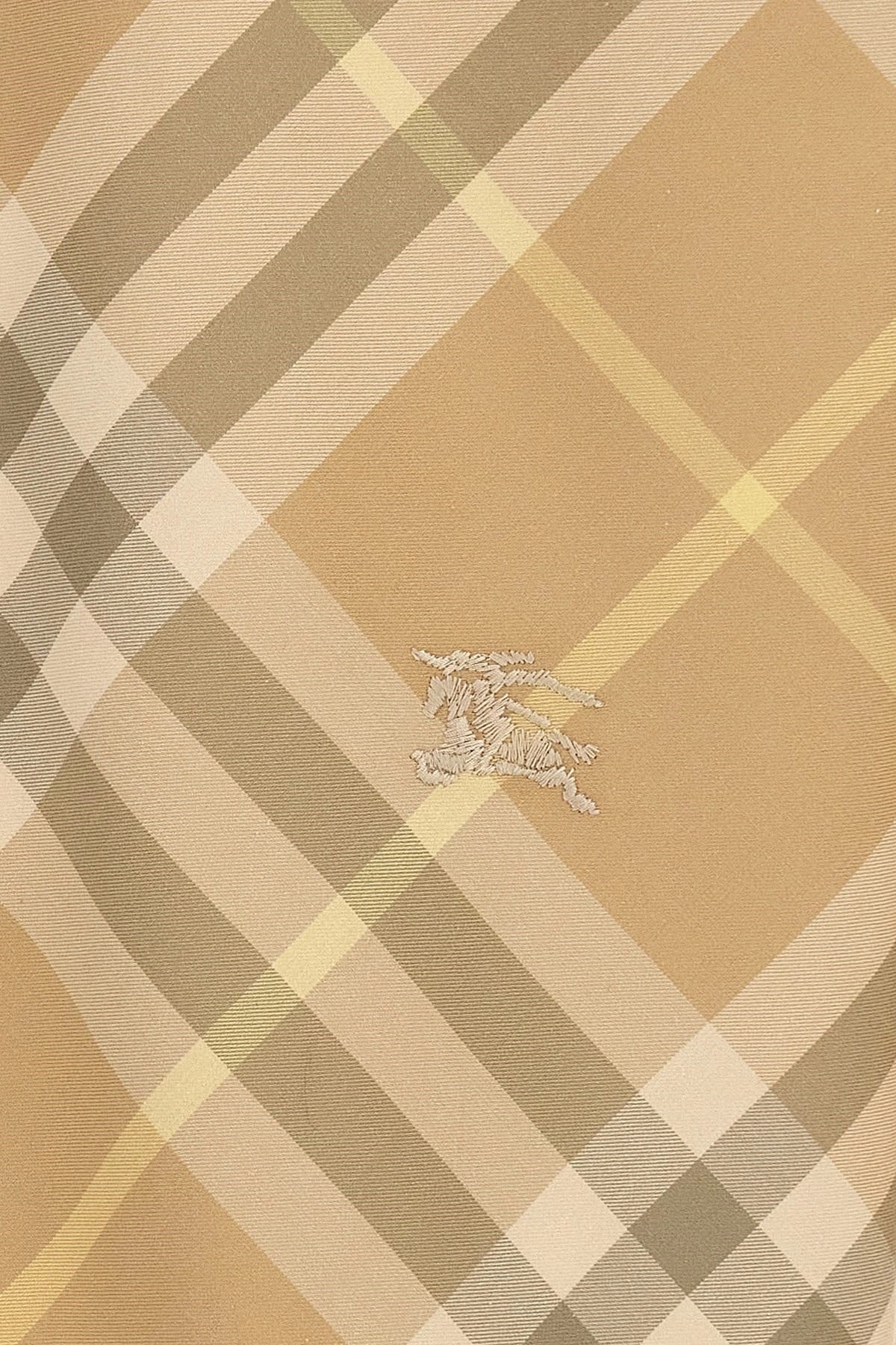 Burberry Burberry Embroidered Logo Check Shirt
