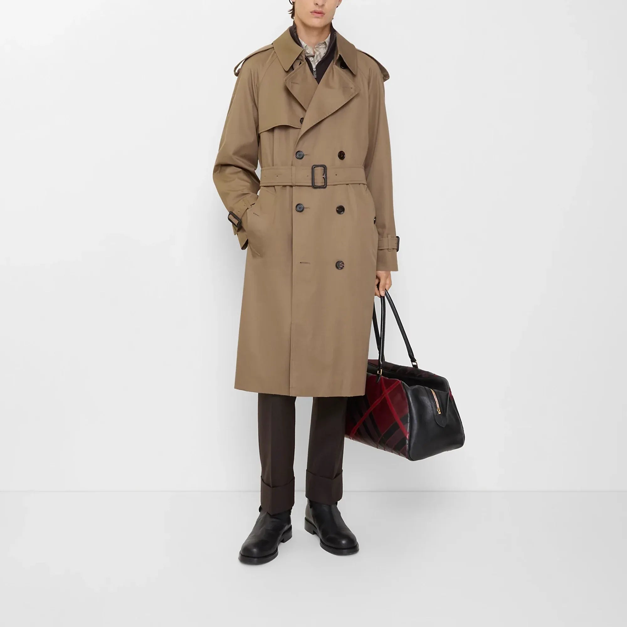 Burberry Gabardine Chestwood Trench Coat
