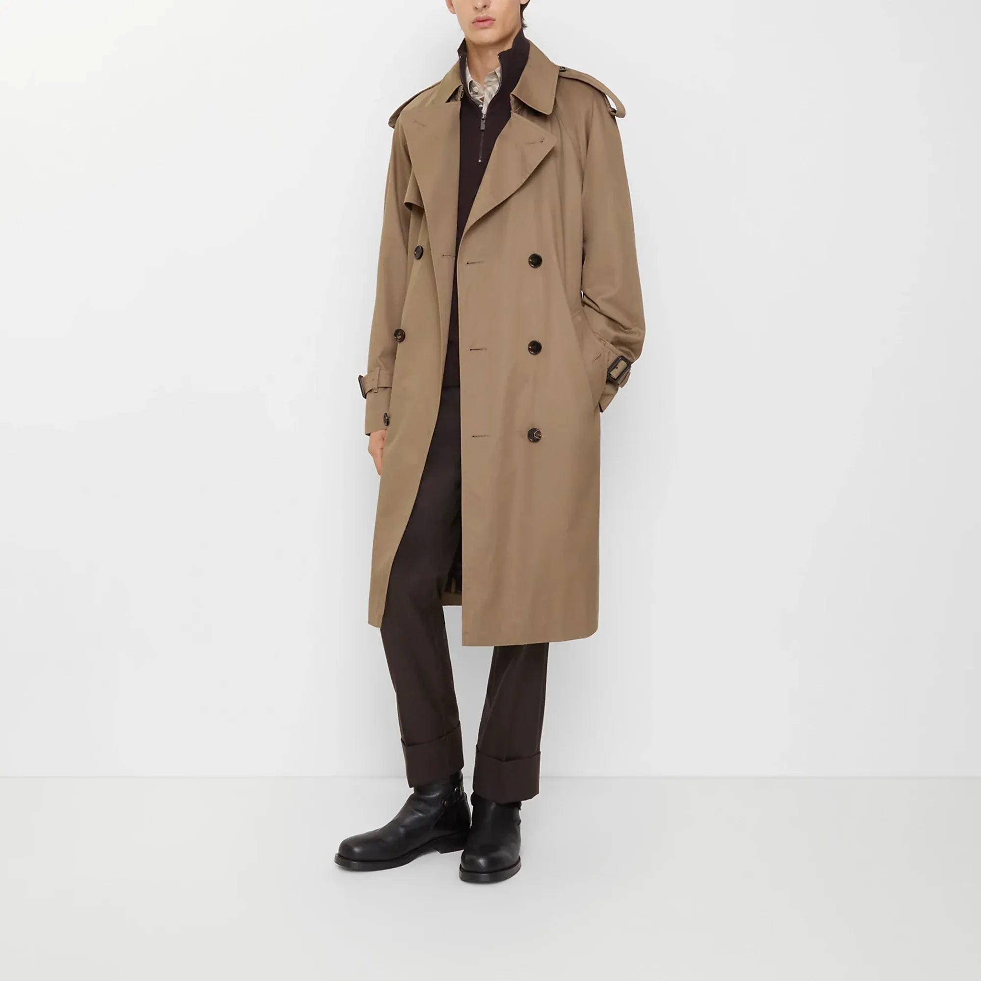 Burberry Gabardine Chestwood Trench Coat