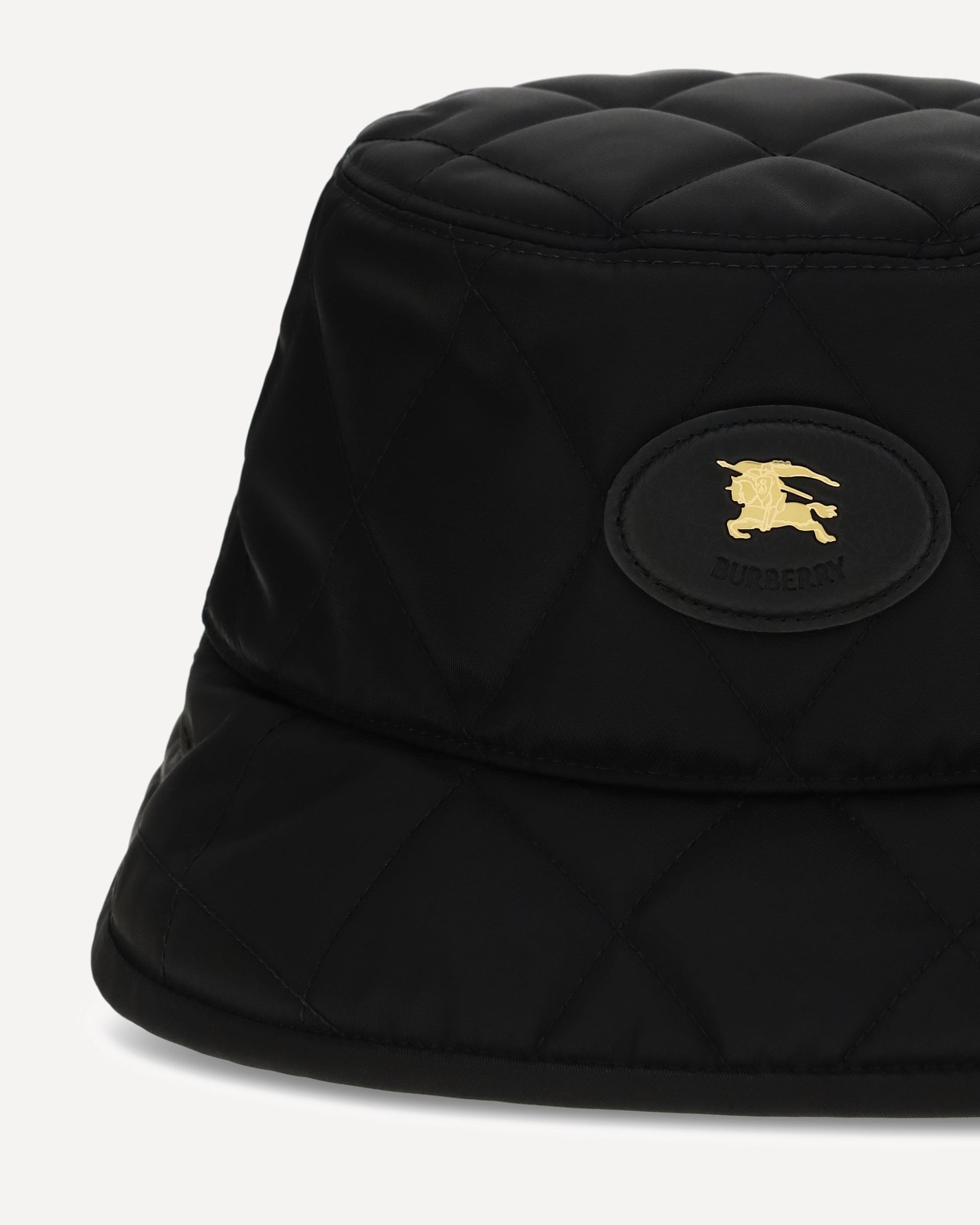 Burberry Horseshoe Quilted Bucket Hat