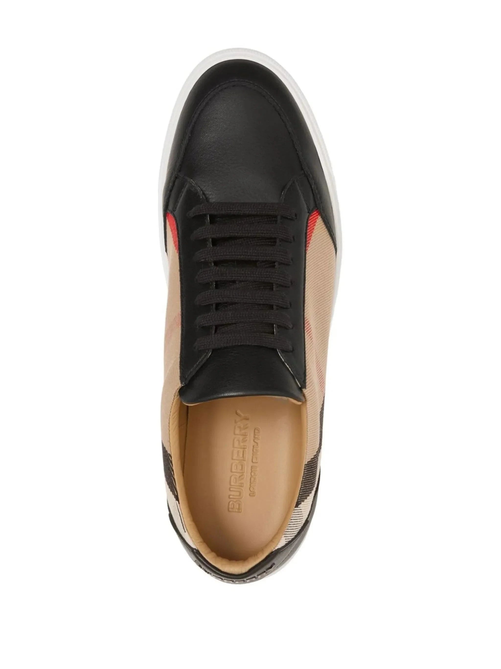 Burberry Schnürsneaker mit House-Check-Muster