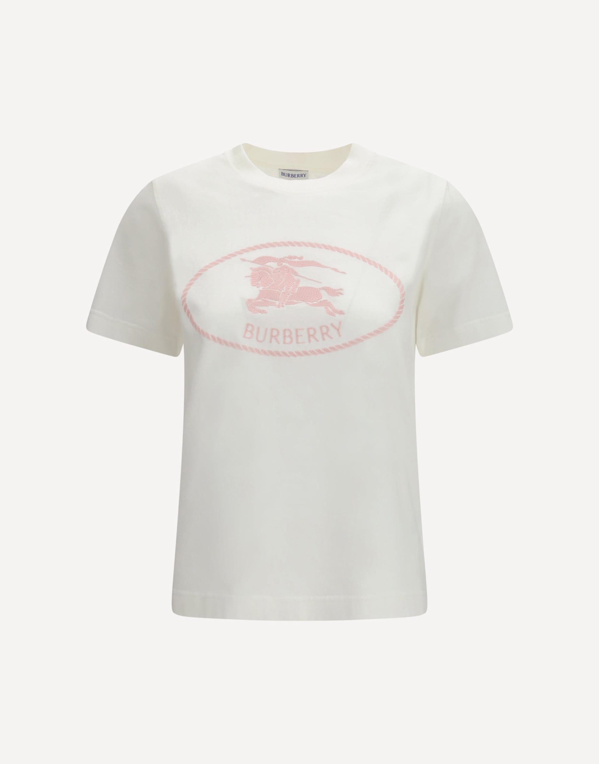 Burberry Knight-Stamp Cotton T-Shirt