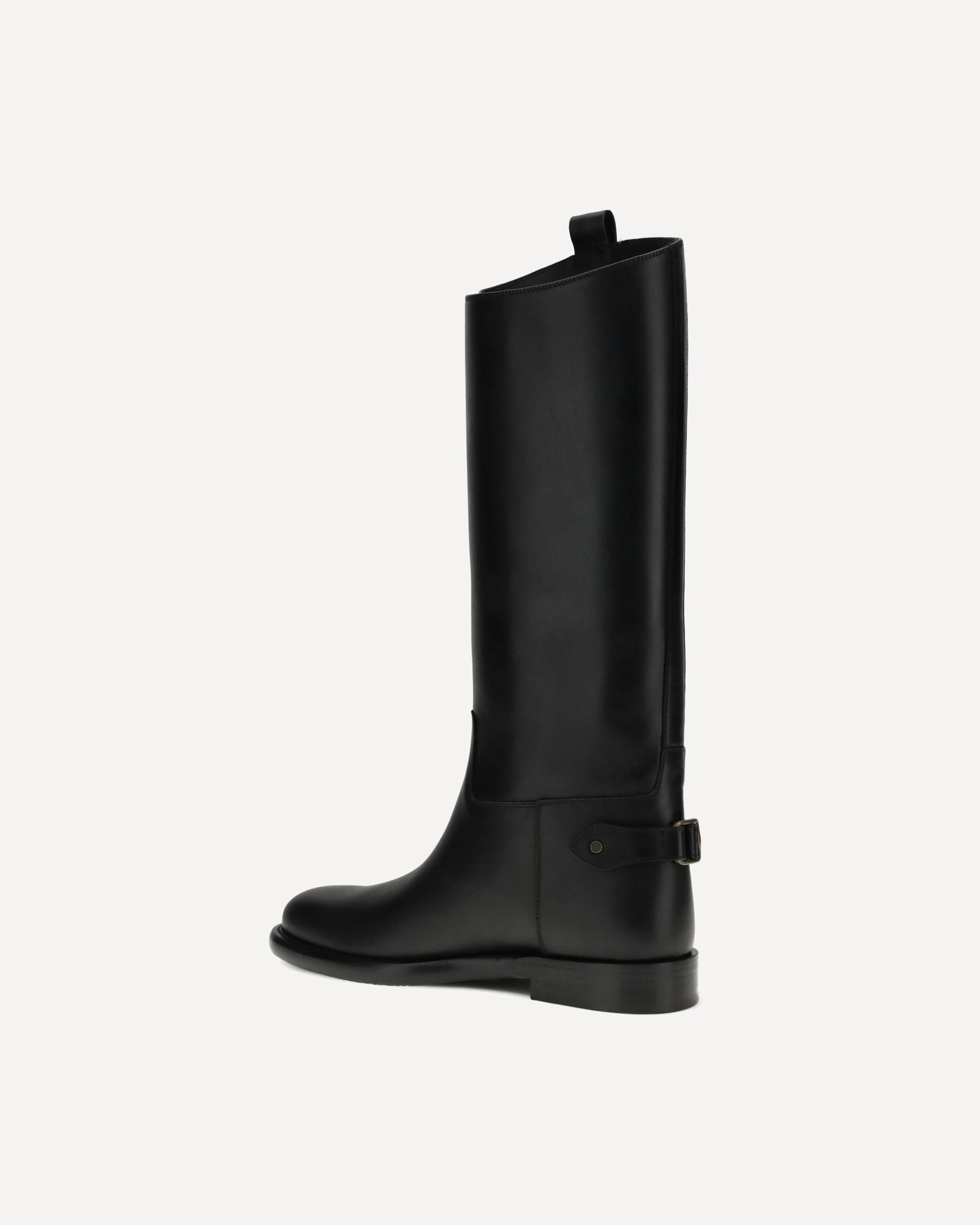 Burberry Leather High Boots