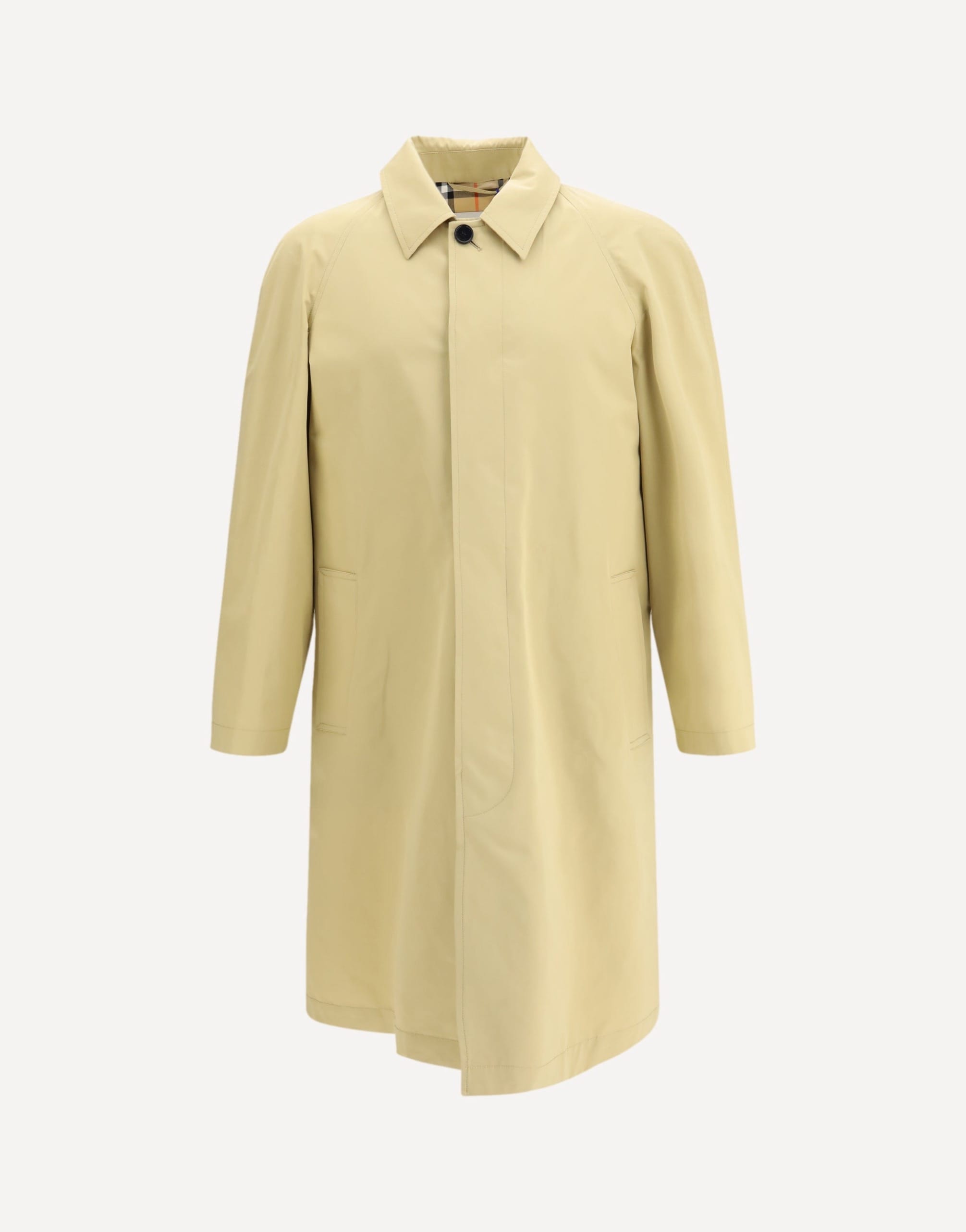 Burberry Long Cotton Car Coat