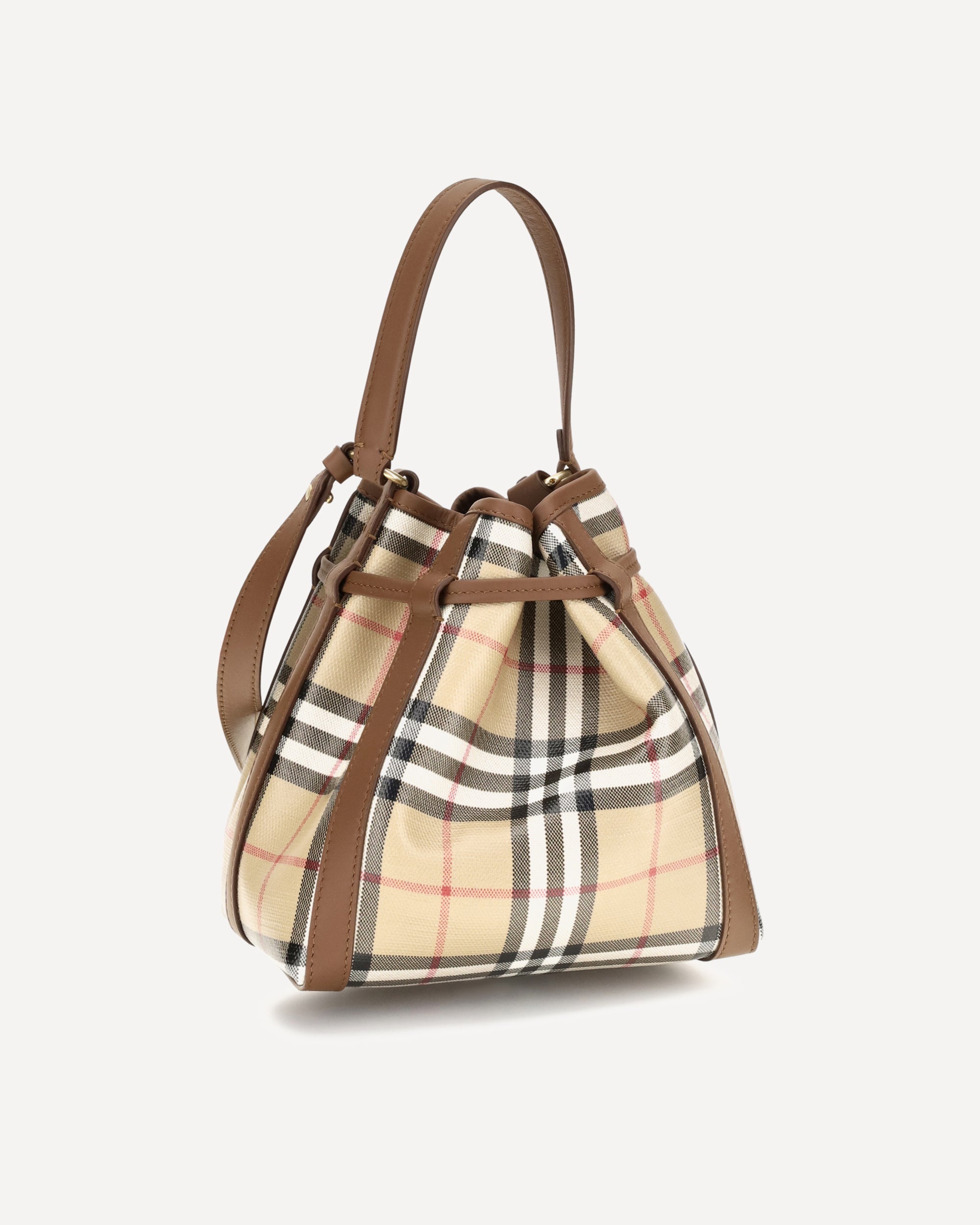 Burberry Mini Check Beuteltasche