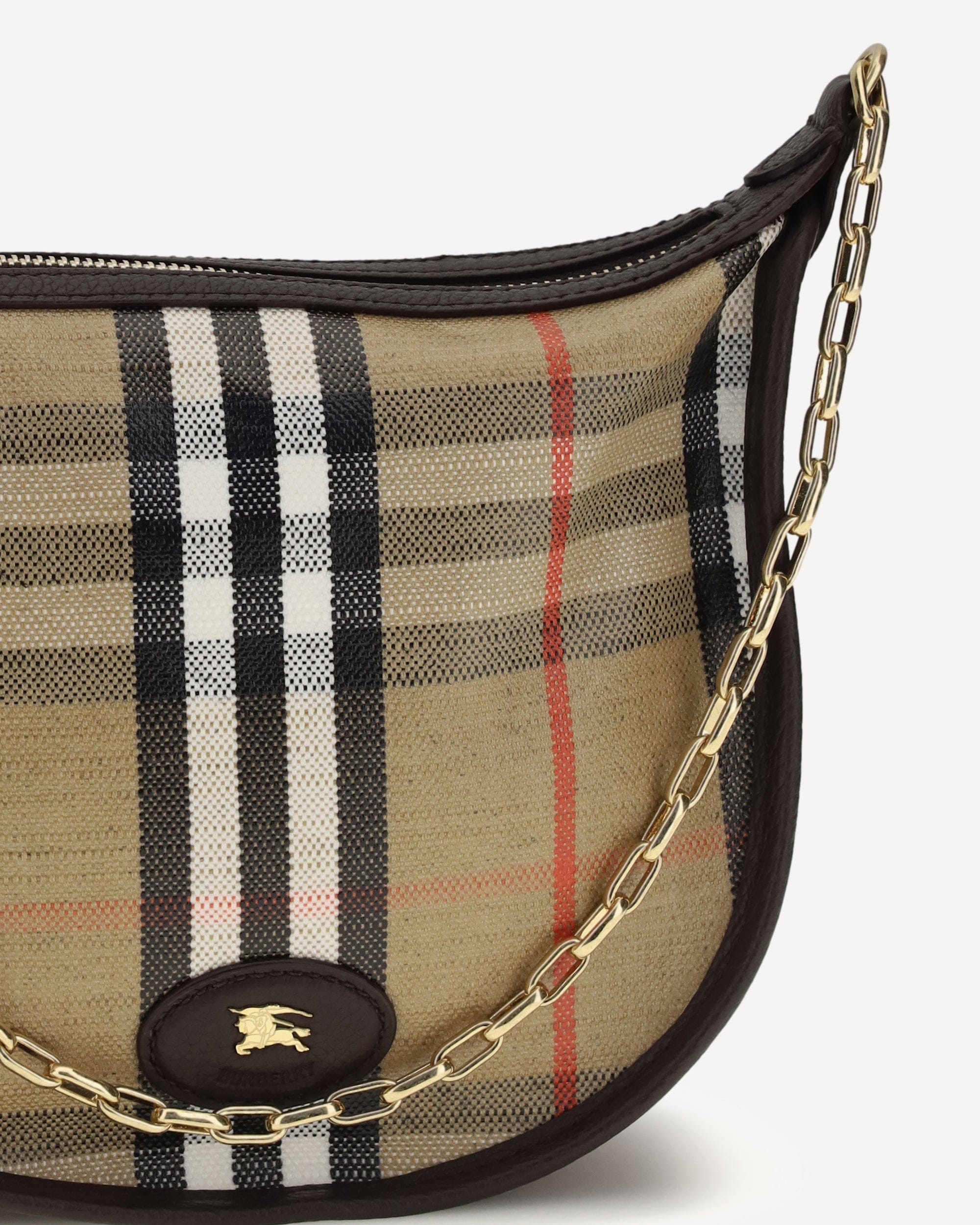 Burberry Mini Highlands Chain Shoulder Bag