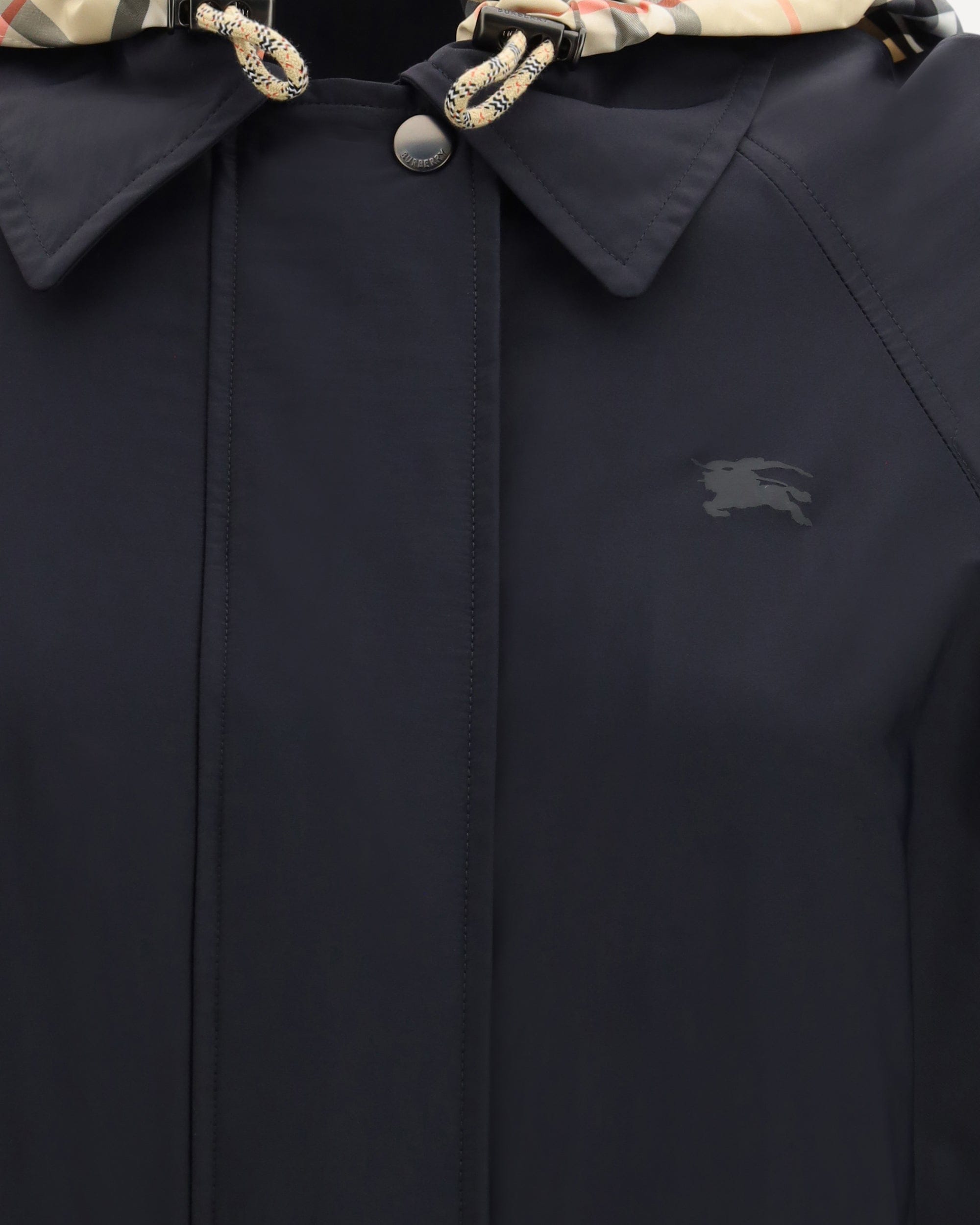 Burberry Newbury Parka In Stretch Nylon Twill