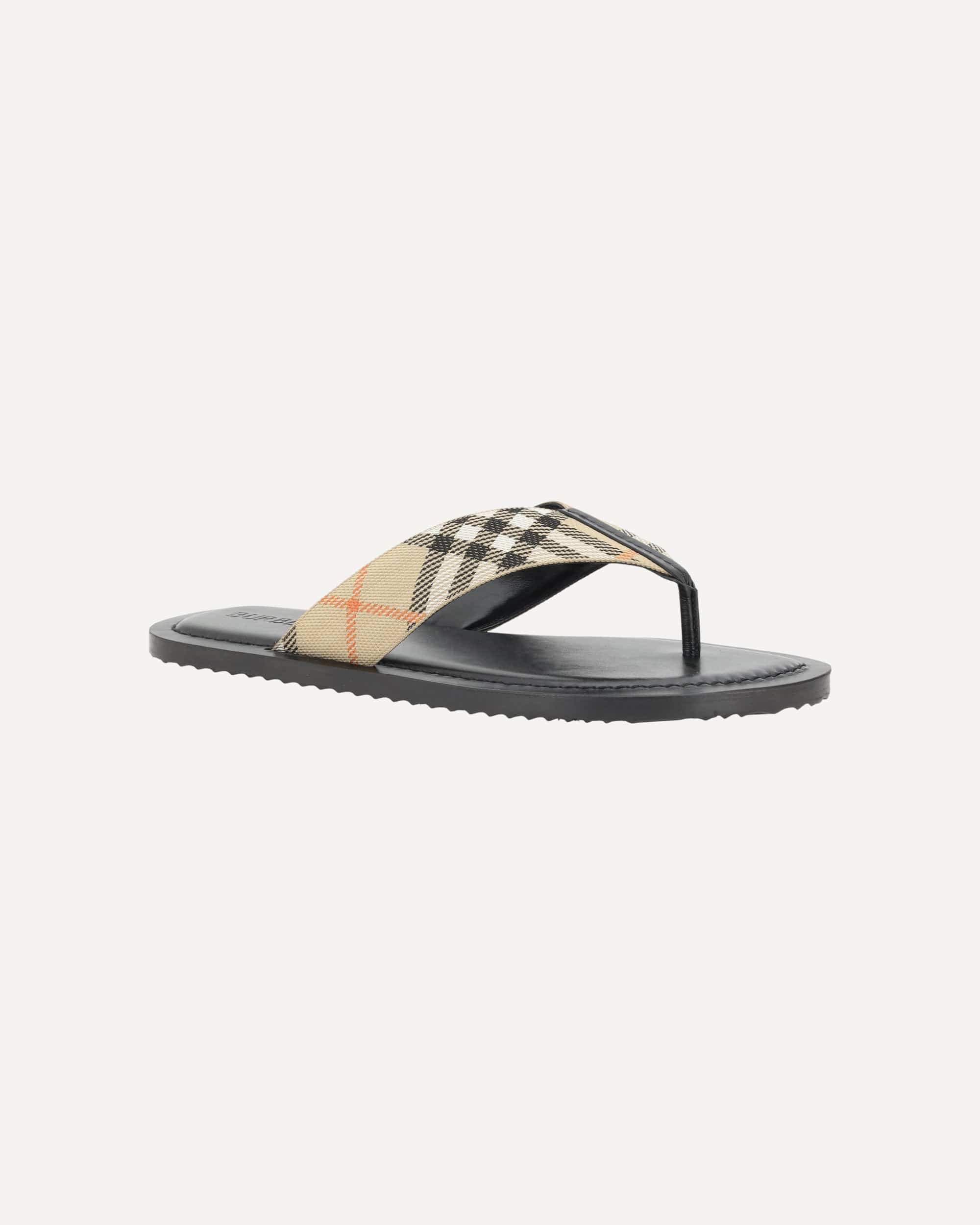 Burberry Pavilion Check Sandal - alternate view