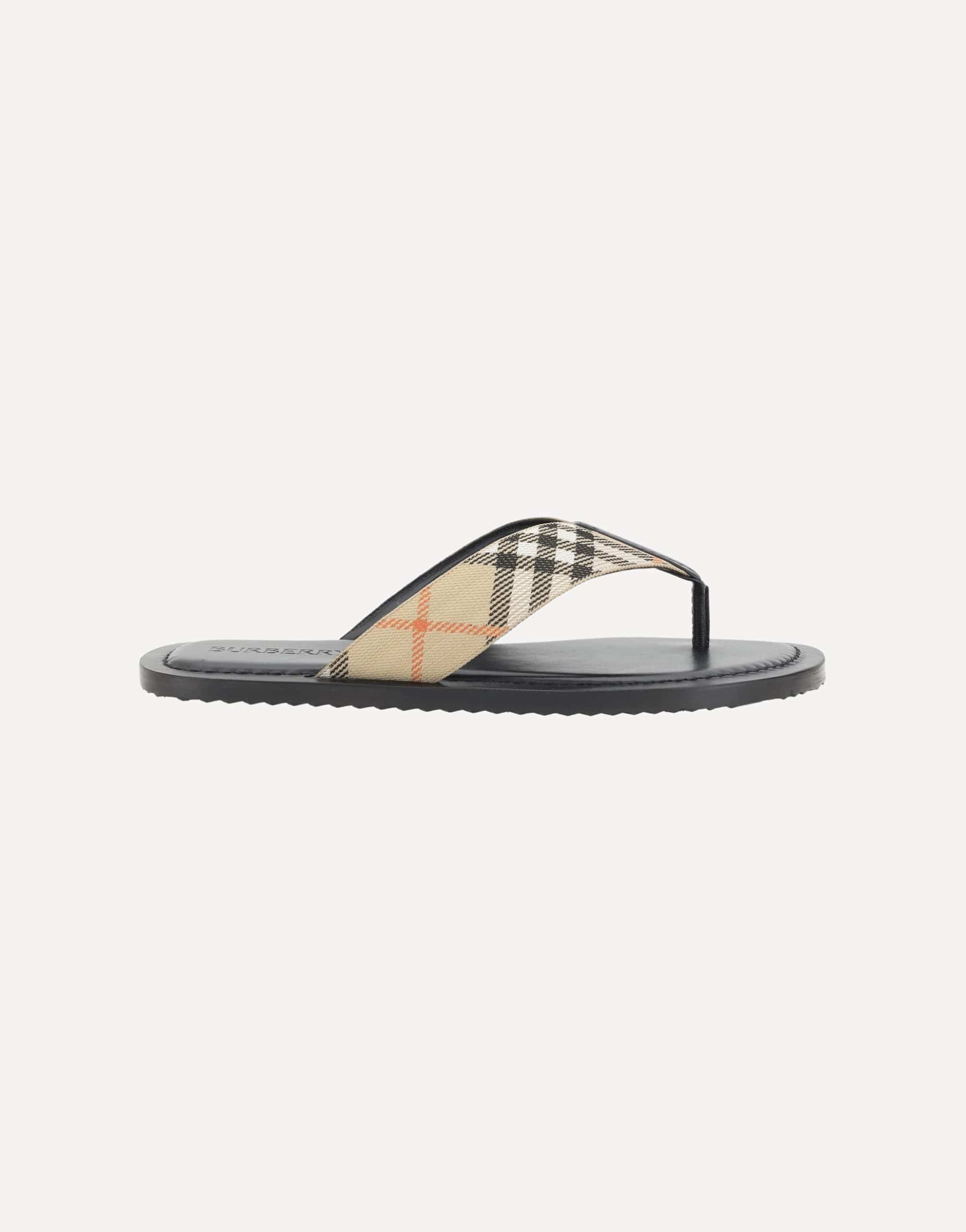 Burberry Pavilion Check Sandal