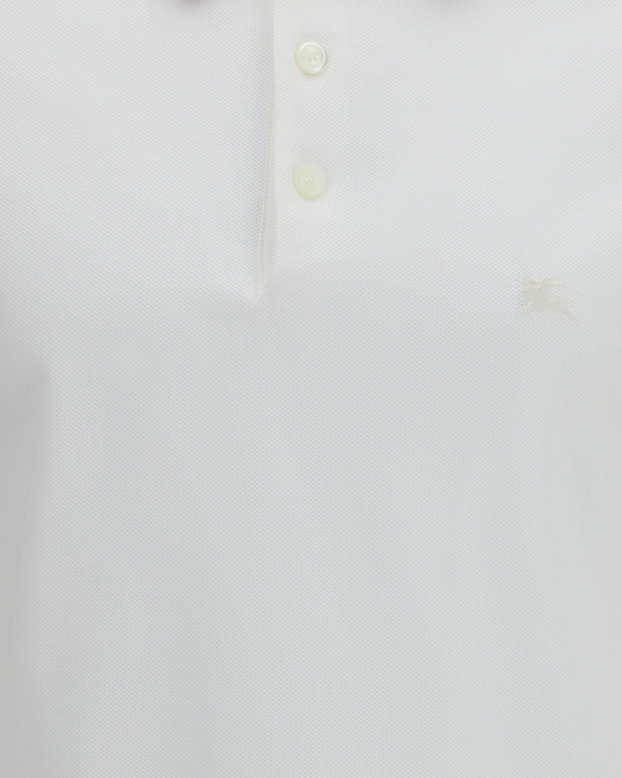 Burberry Piqué Polo Shirt
