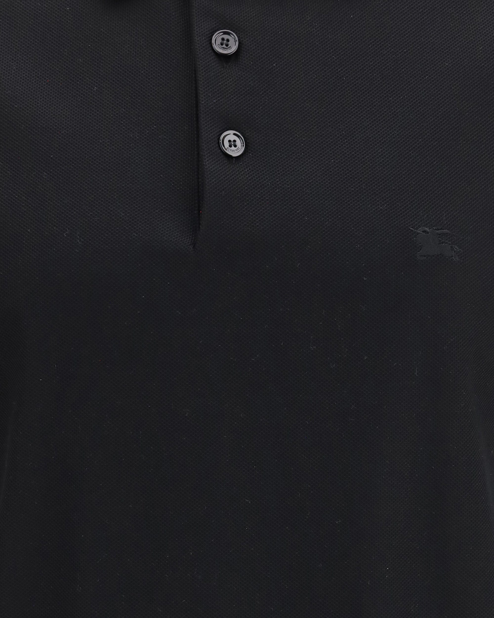 Burberry Piqué Polo Shirt With Equestrian Knight